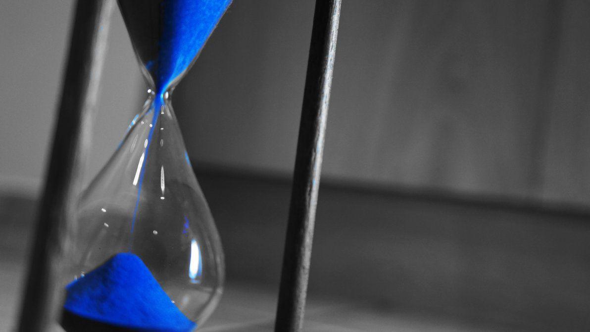 1192x670 Blue Sand Clock