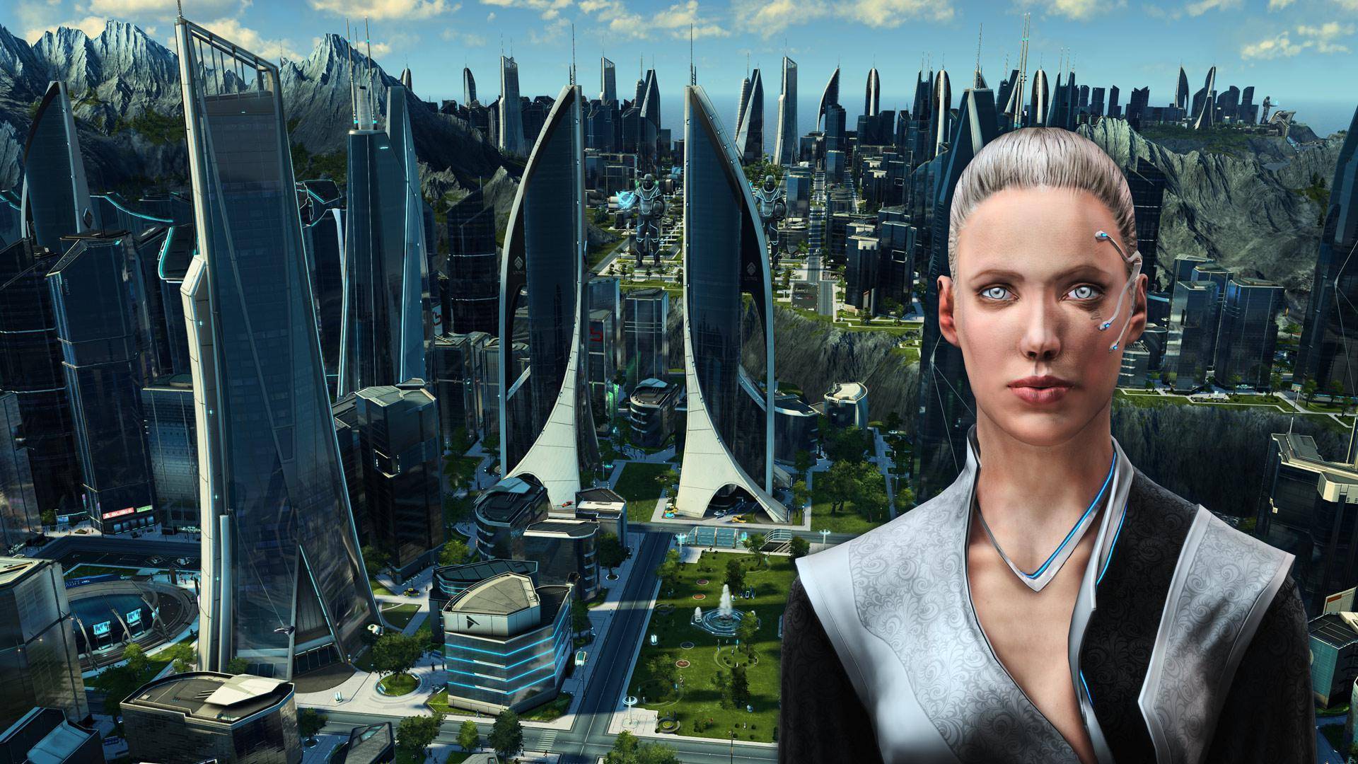 1920x1080 Future's boss. Wallpaper from Anno 2205