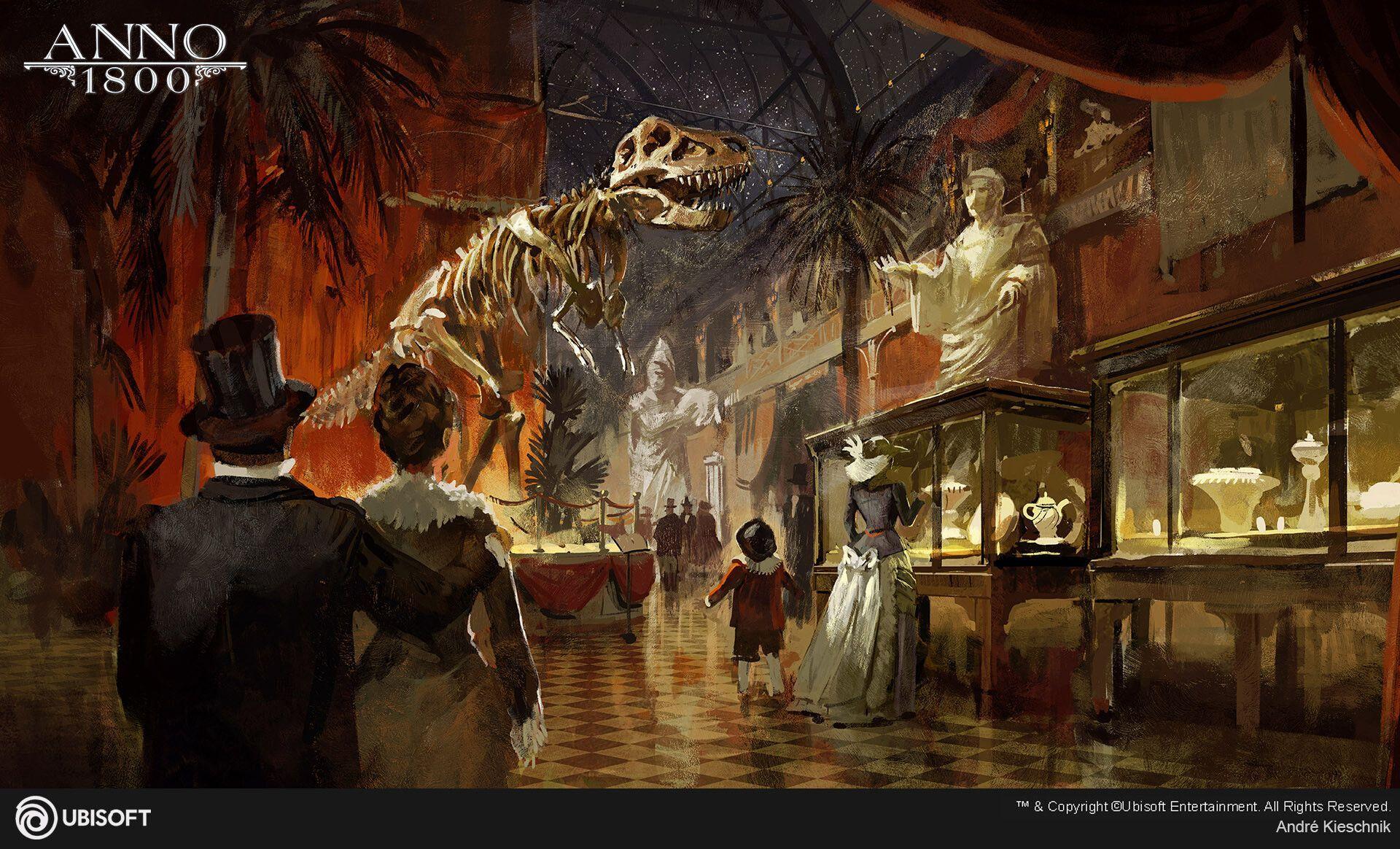 1920x1164 Anno 1800 Illustrations, Andre Kieschnik