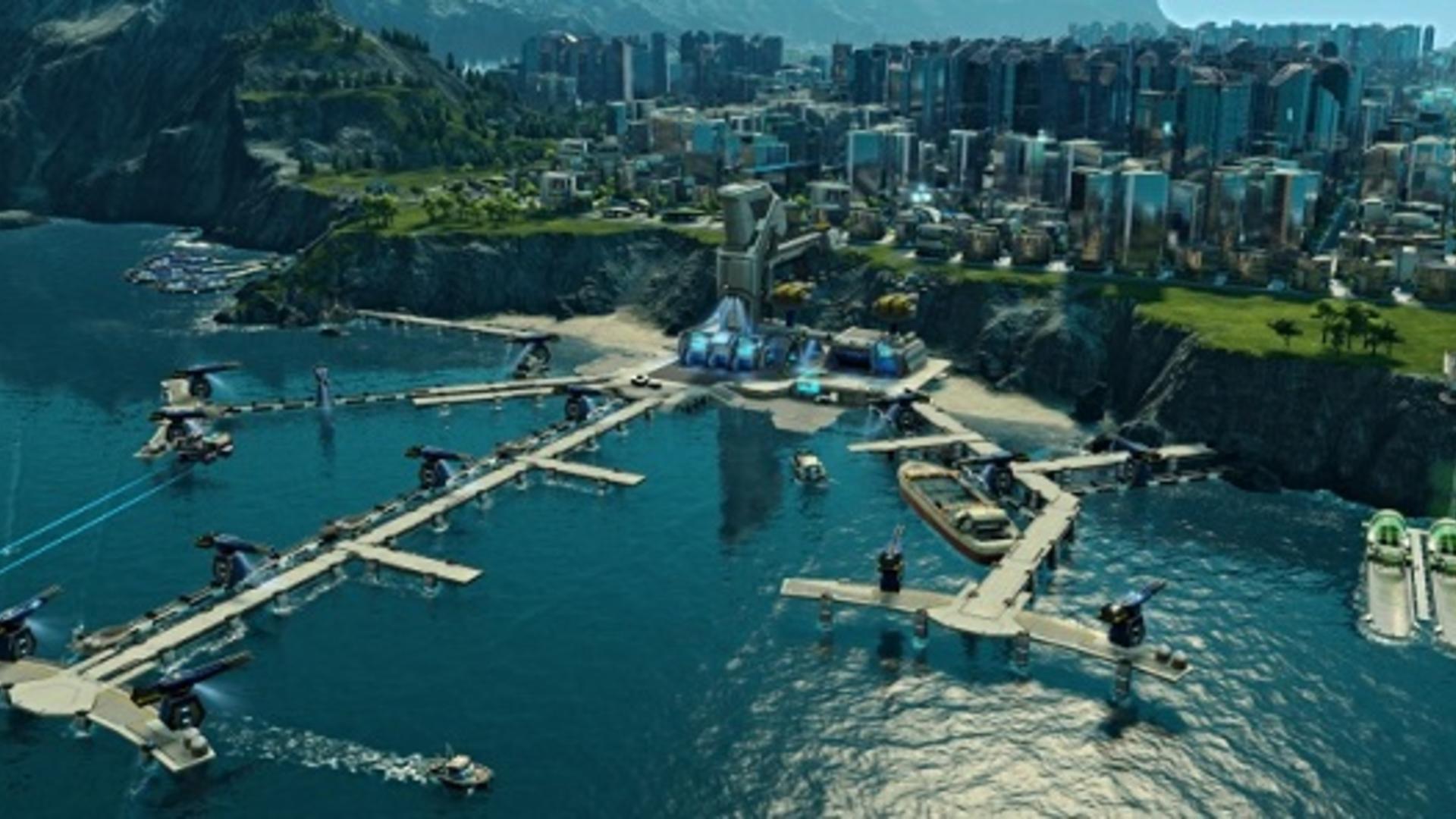 1920x1080 Anno 2205 Impressions. Rock Paper Shotgun