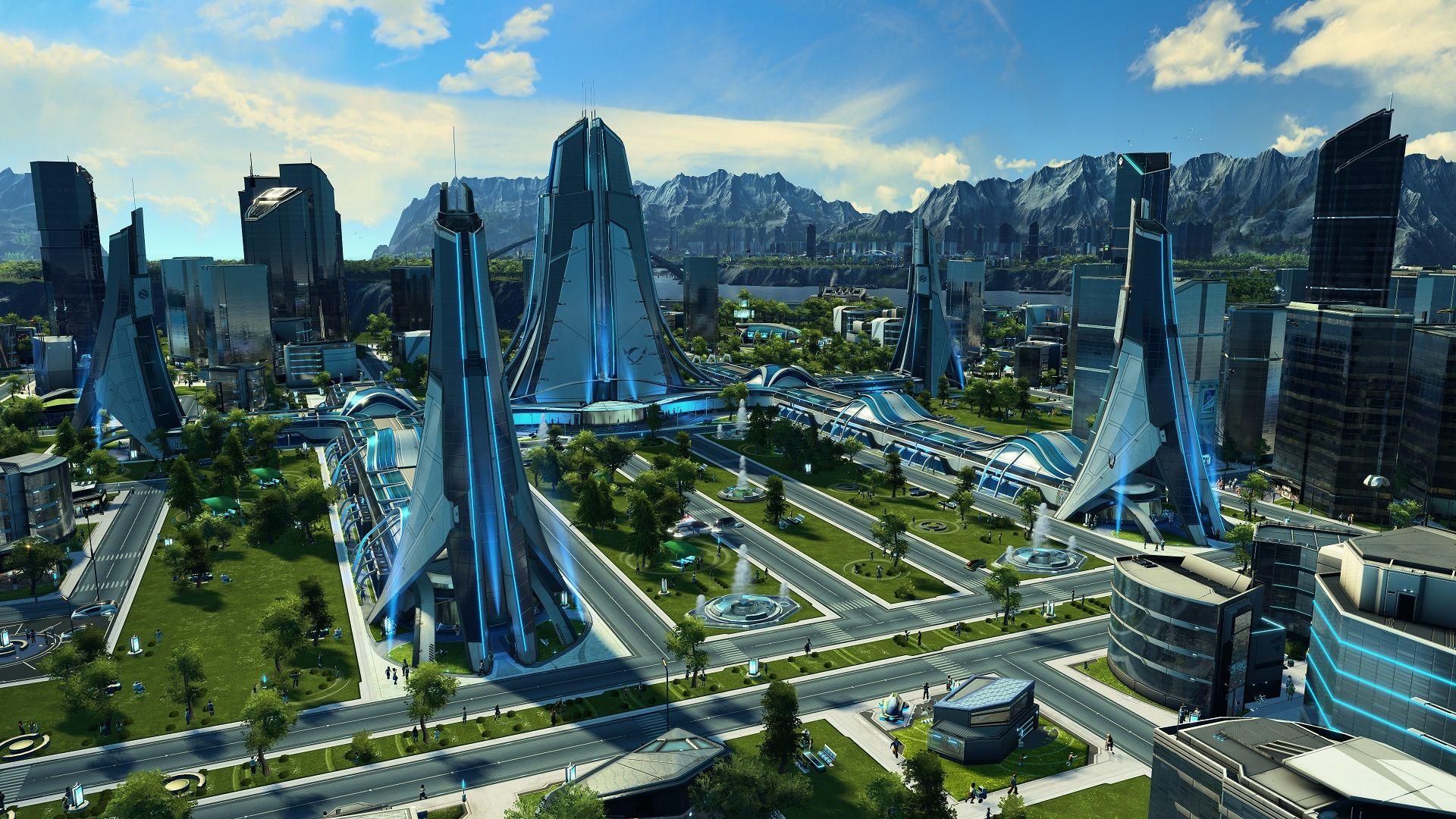 1920x1080 Anno 2205 review: Squeezing every drop