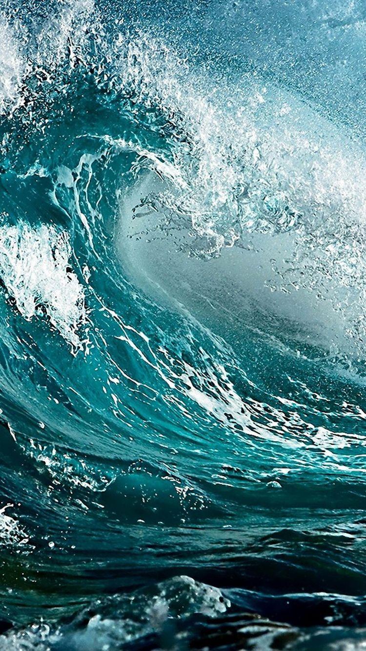 750x1334 Ocean Wave Surf Hình nền iPhone 6 HD