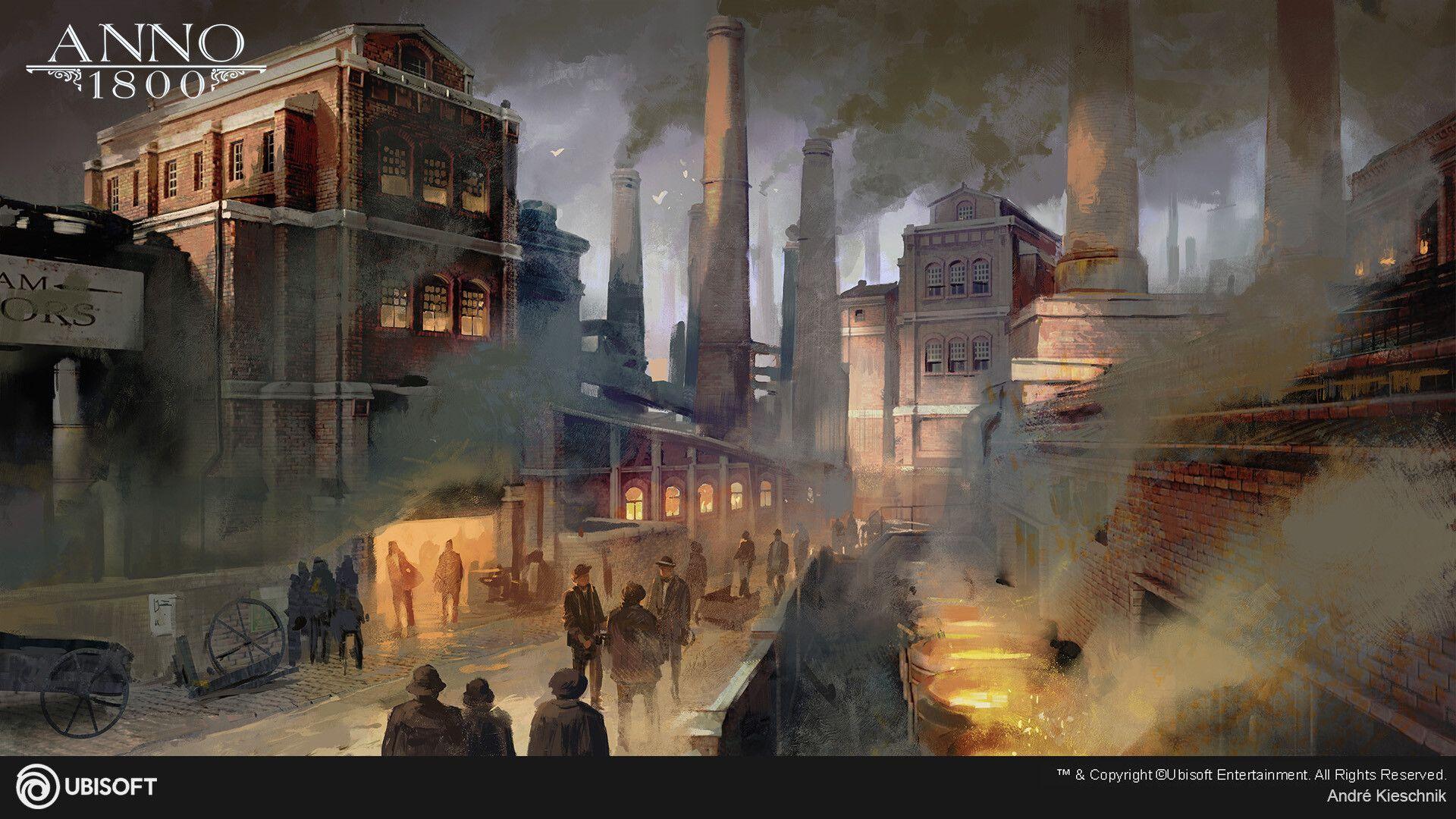 1920x1080 Anno 1800 Illustrations, Andre Kieschnik