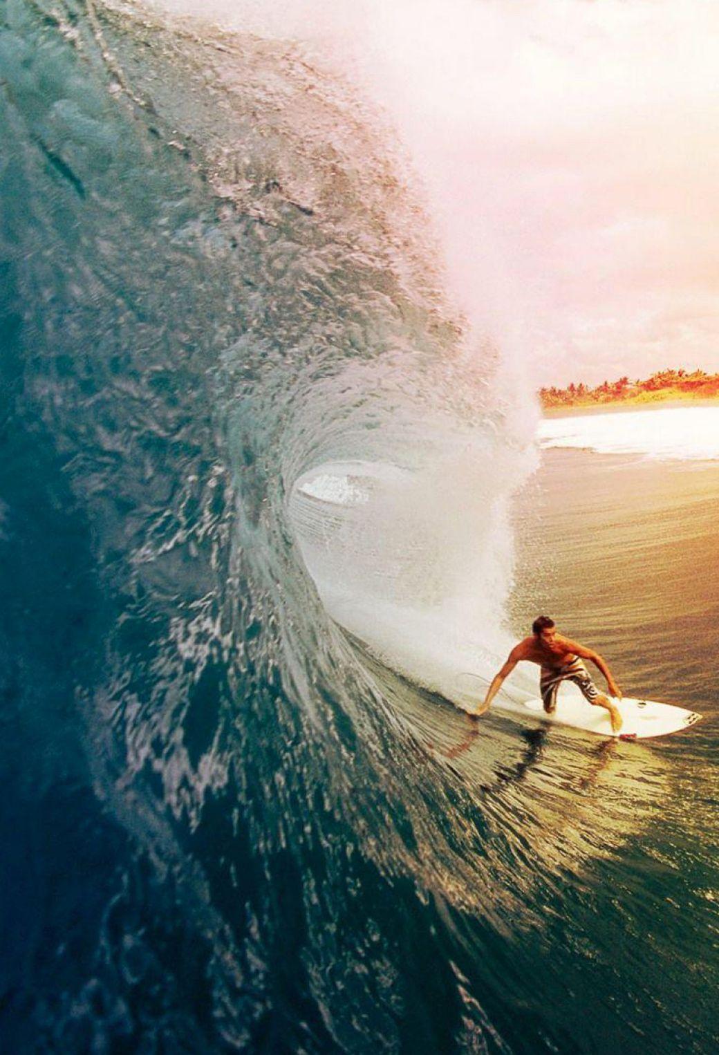 Surfing In Ocean IPhone Wallpaper  IPhone Wallpapers  iPhone Wallpapers
