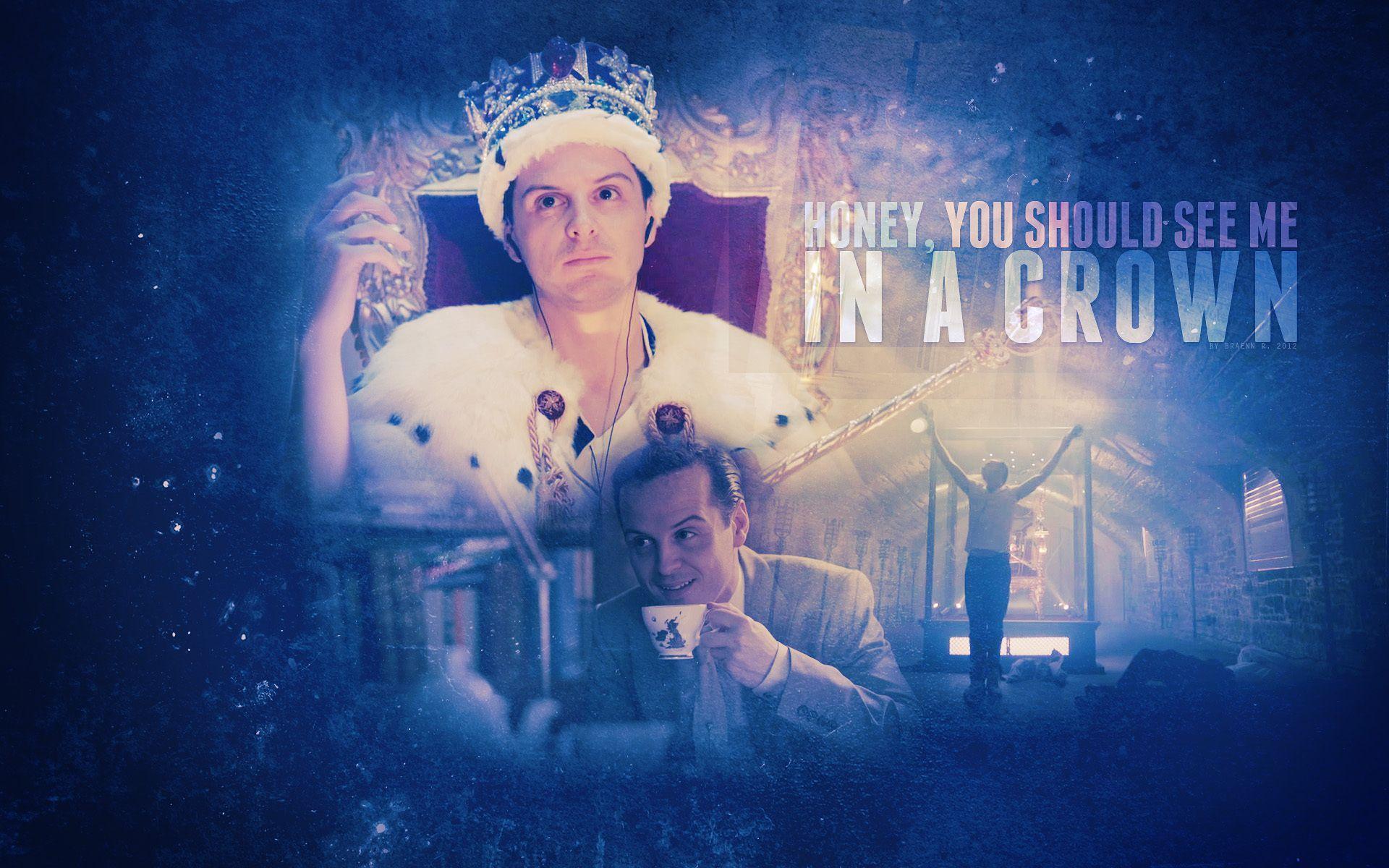 1920x1200 Jim Moriarty(Andrew Scott) Honey, you should see me in a crown