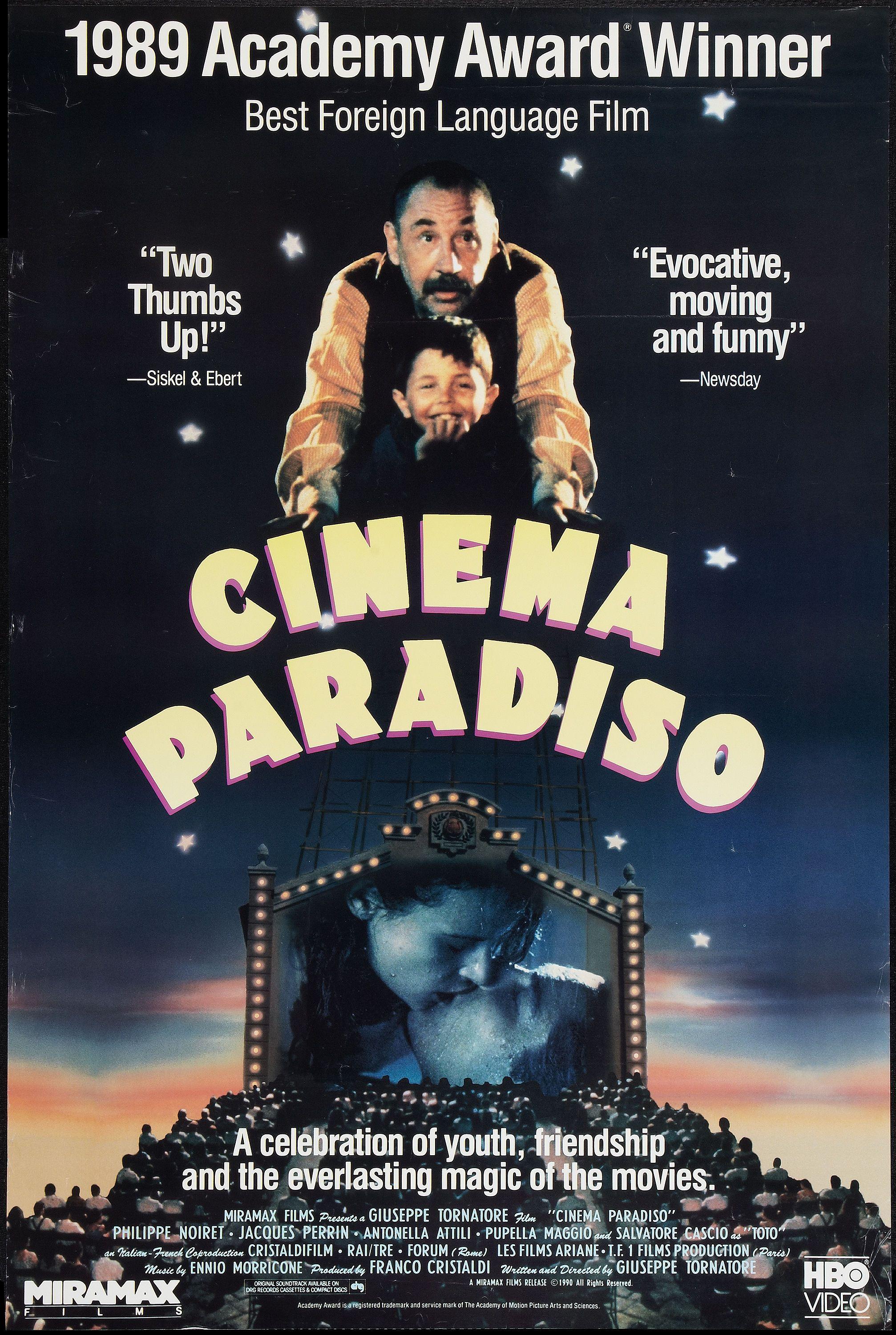 2014x3000 Giuseppe Tornatore: CINEMA PARADISO
