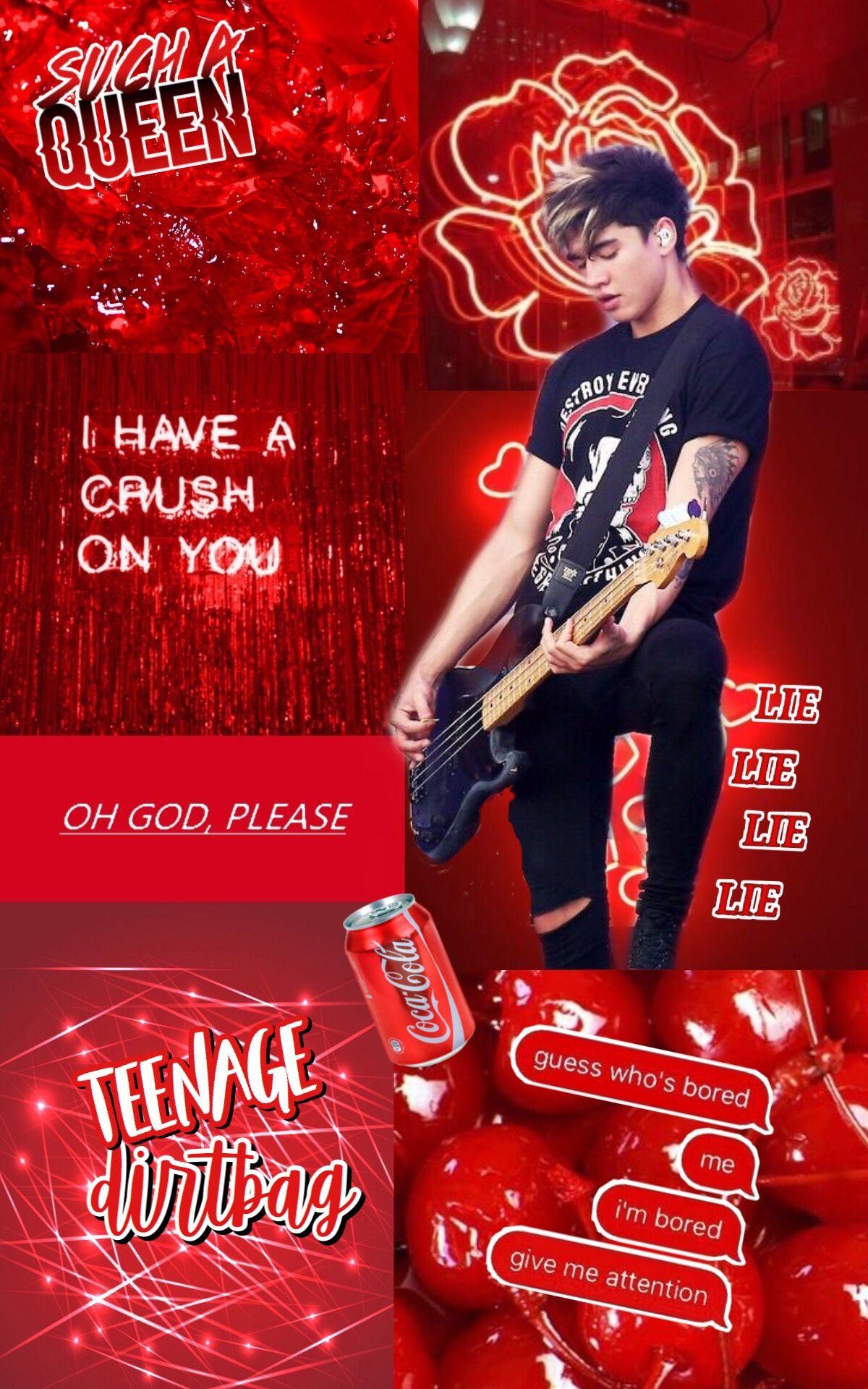 1200x1920 Finally finished red Calum ❤️☺️ red fanedit calumhood