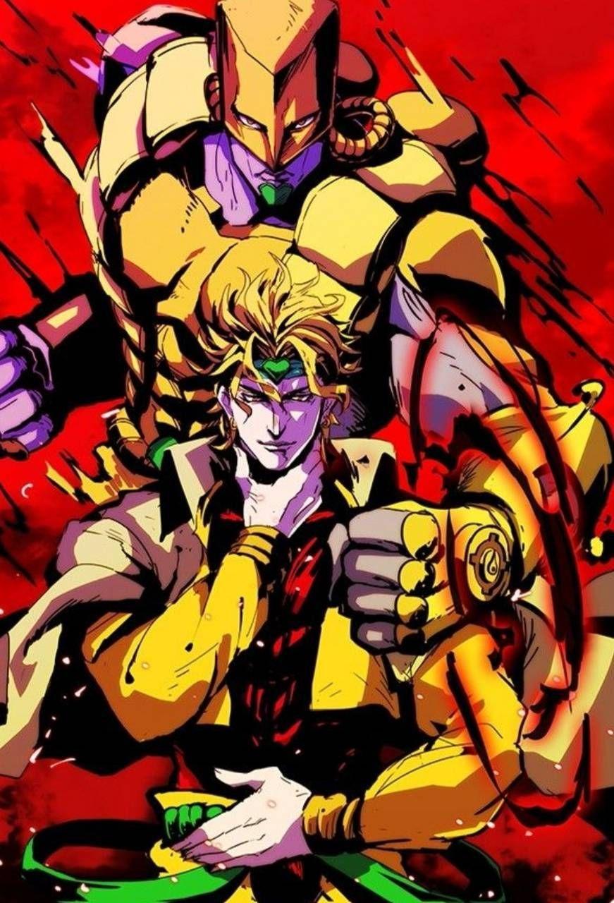 Jojo Closeup Of Dio Brando With Black Background HD Anime Wallpapers  HD  Wallpapers  ID 40420