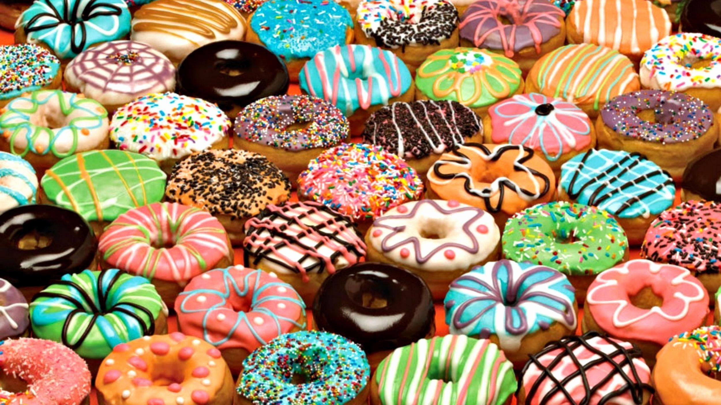 2500x1406 Awesome Donut Wallpaper. Best Wallpaper Collection
