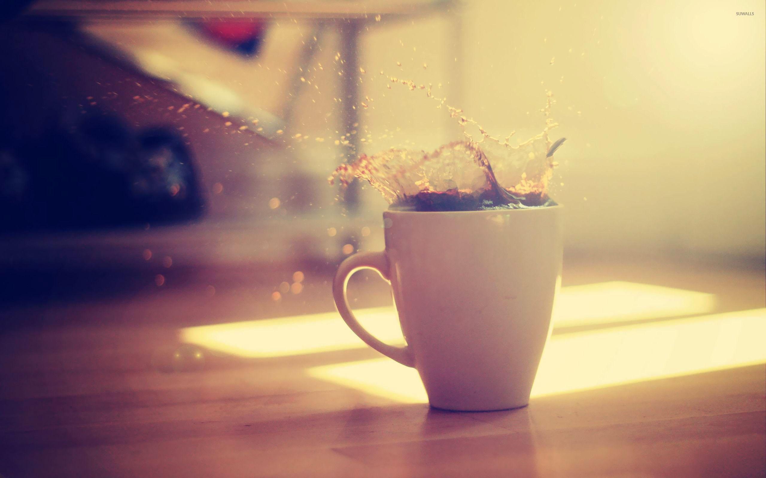 2560x1600 Cup of tea wallpaper wallpaper