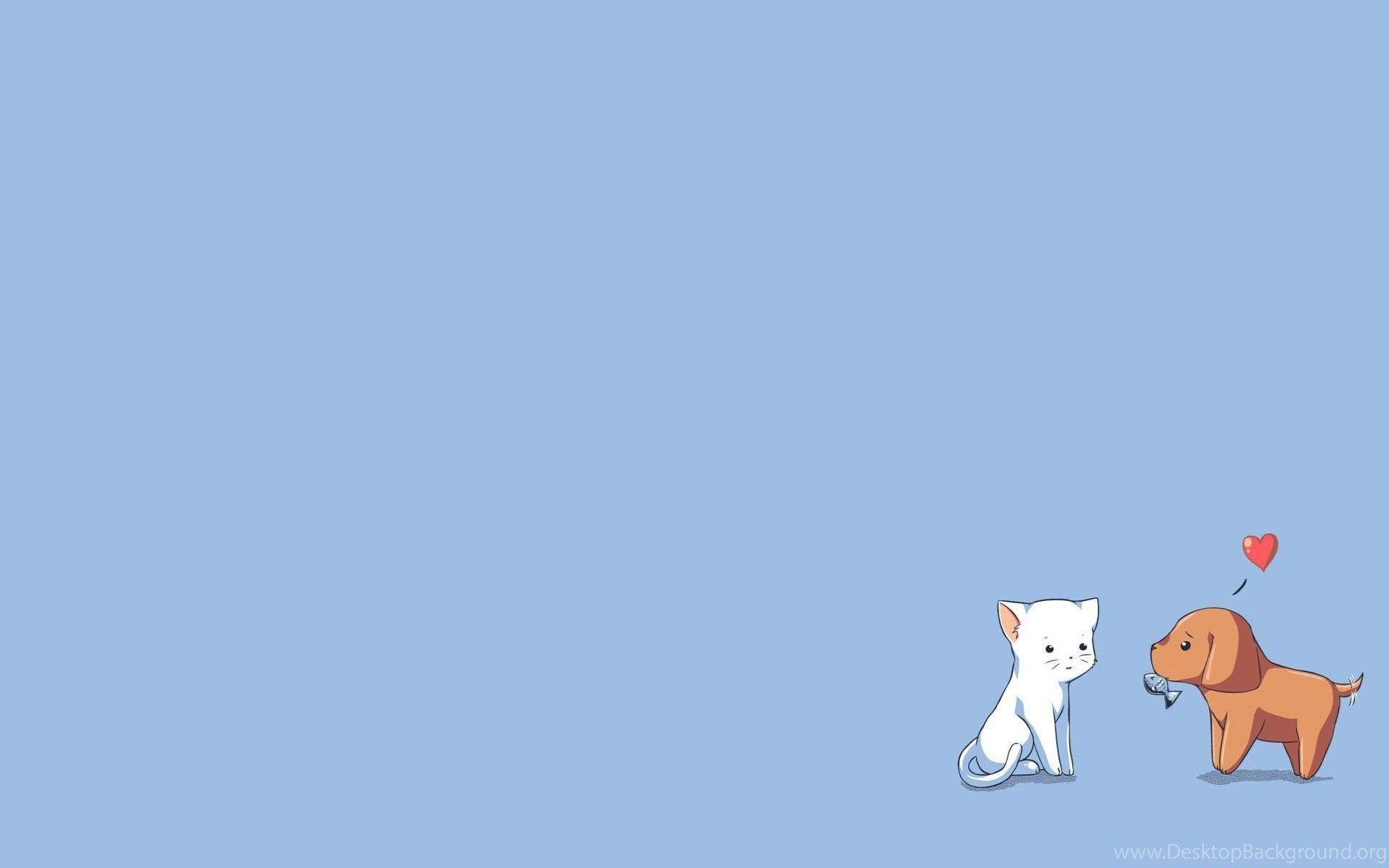 1920x1200 Cat And Dog Wallpaper Desktop Background