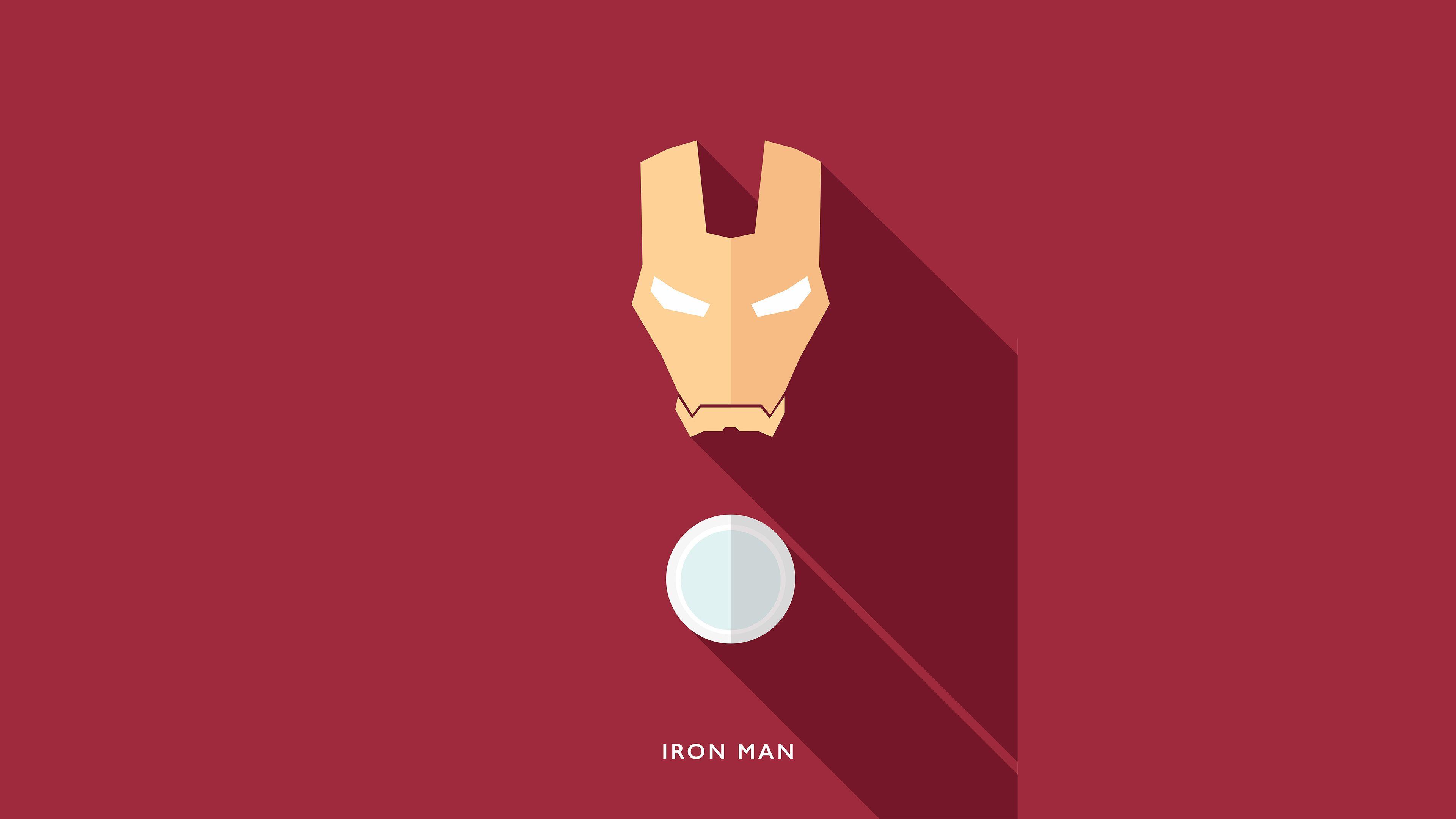 3840x2160 Iron Man Minimalists 4k iPad Air HD 4k Wallpaper