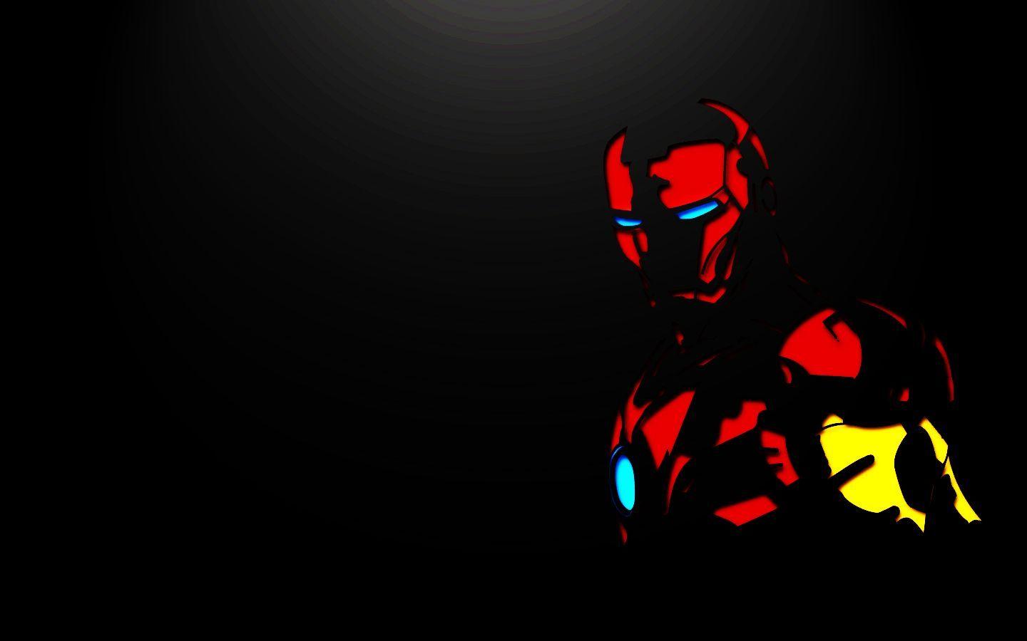 1440x900 Semi Minimalist Iron Man [1440x900]