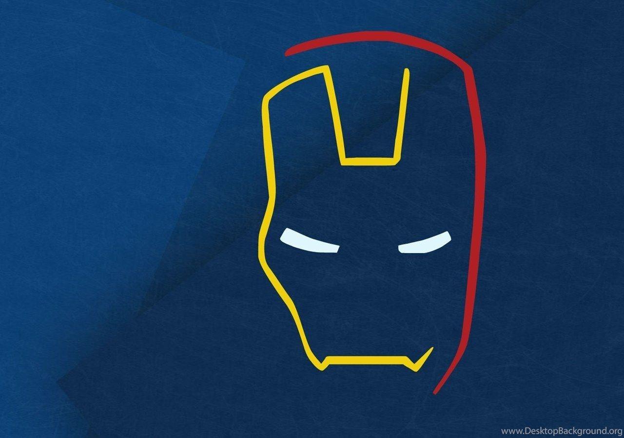 1280x900 Minimalist IRON MAN Wallpaper Desktop Background