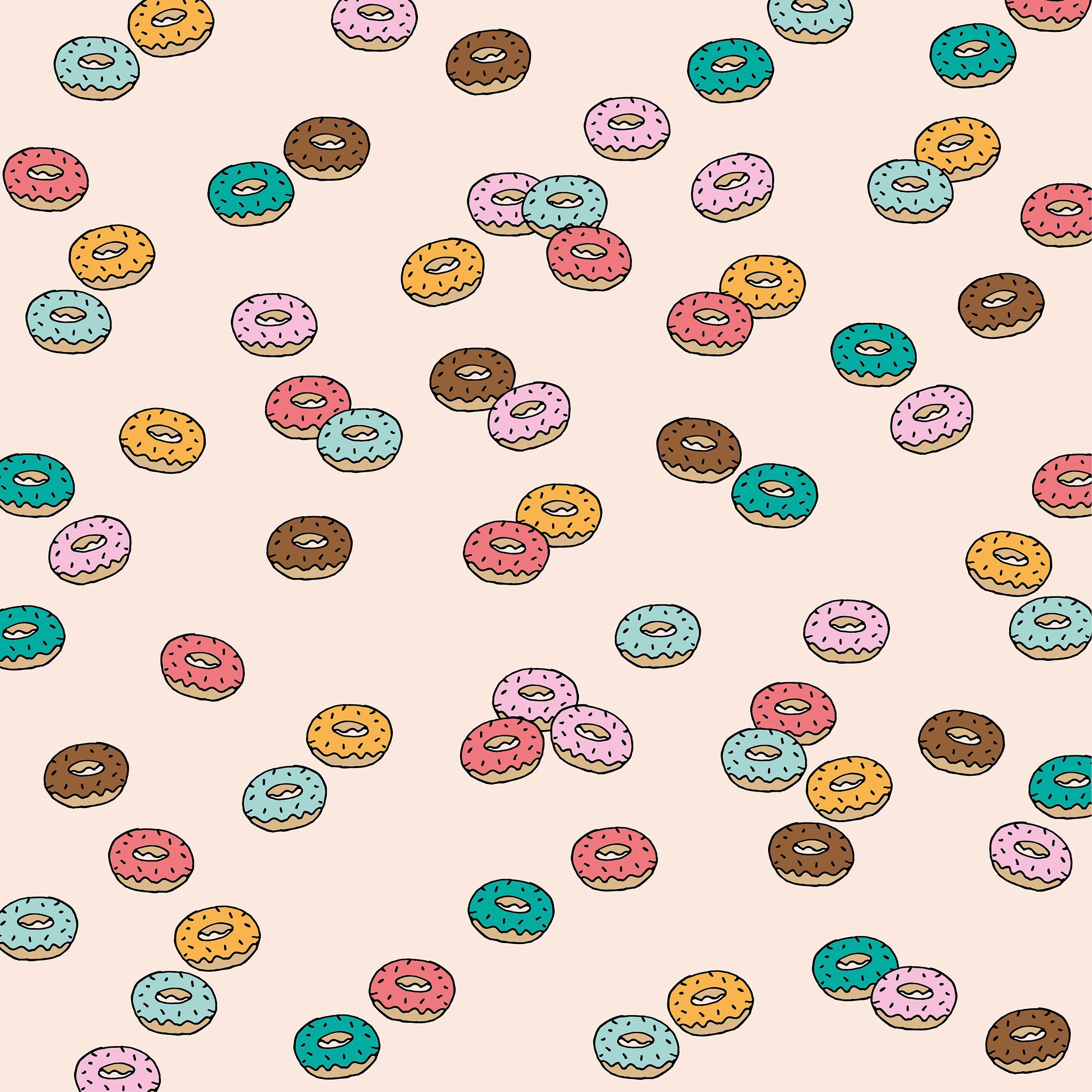 2400x2399 Fantastic Donut Wallpaper