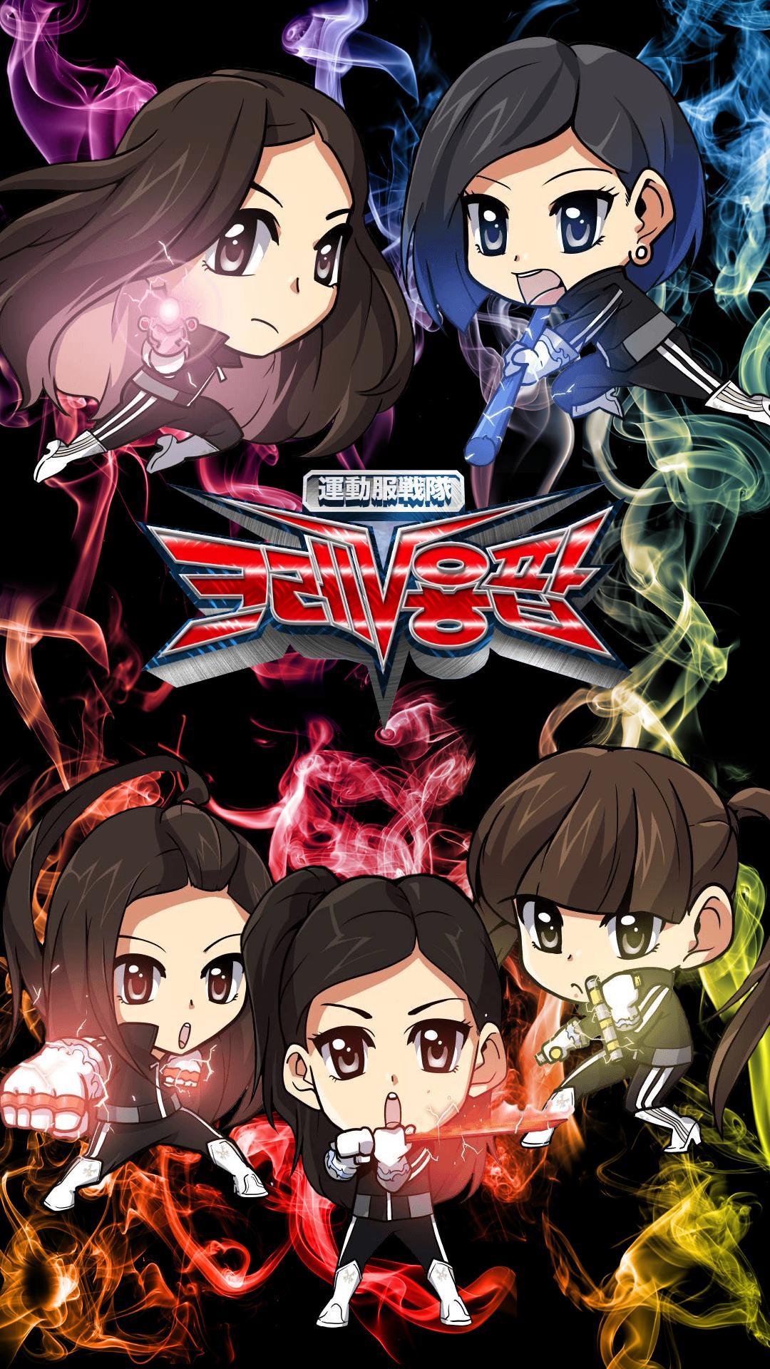 1080x1920 I made a Crayon Pop FM phone wallpaper. What do you think?