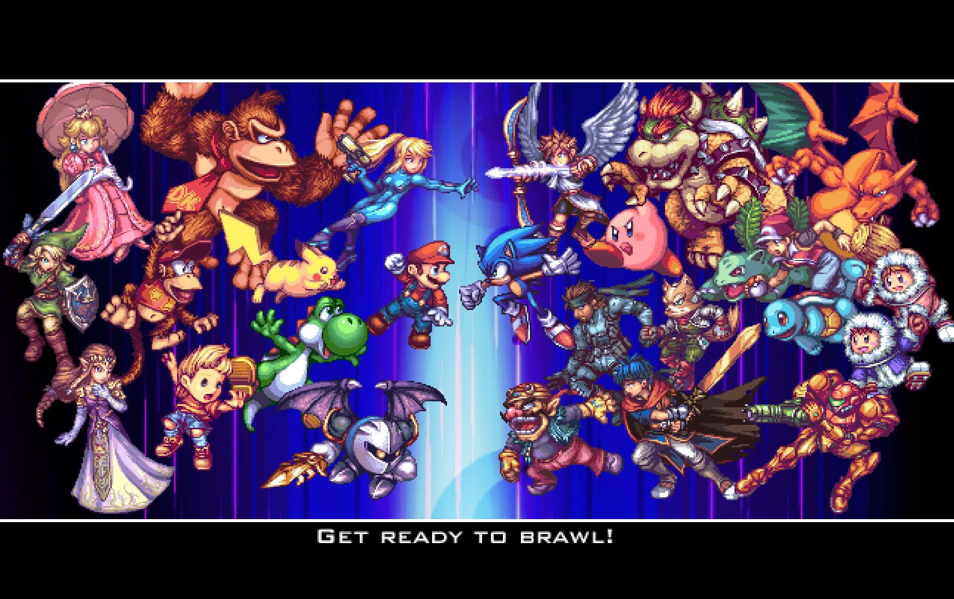 1912x1200 Super Smash Bros Brawl Wallpaper