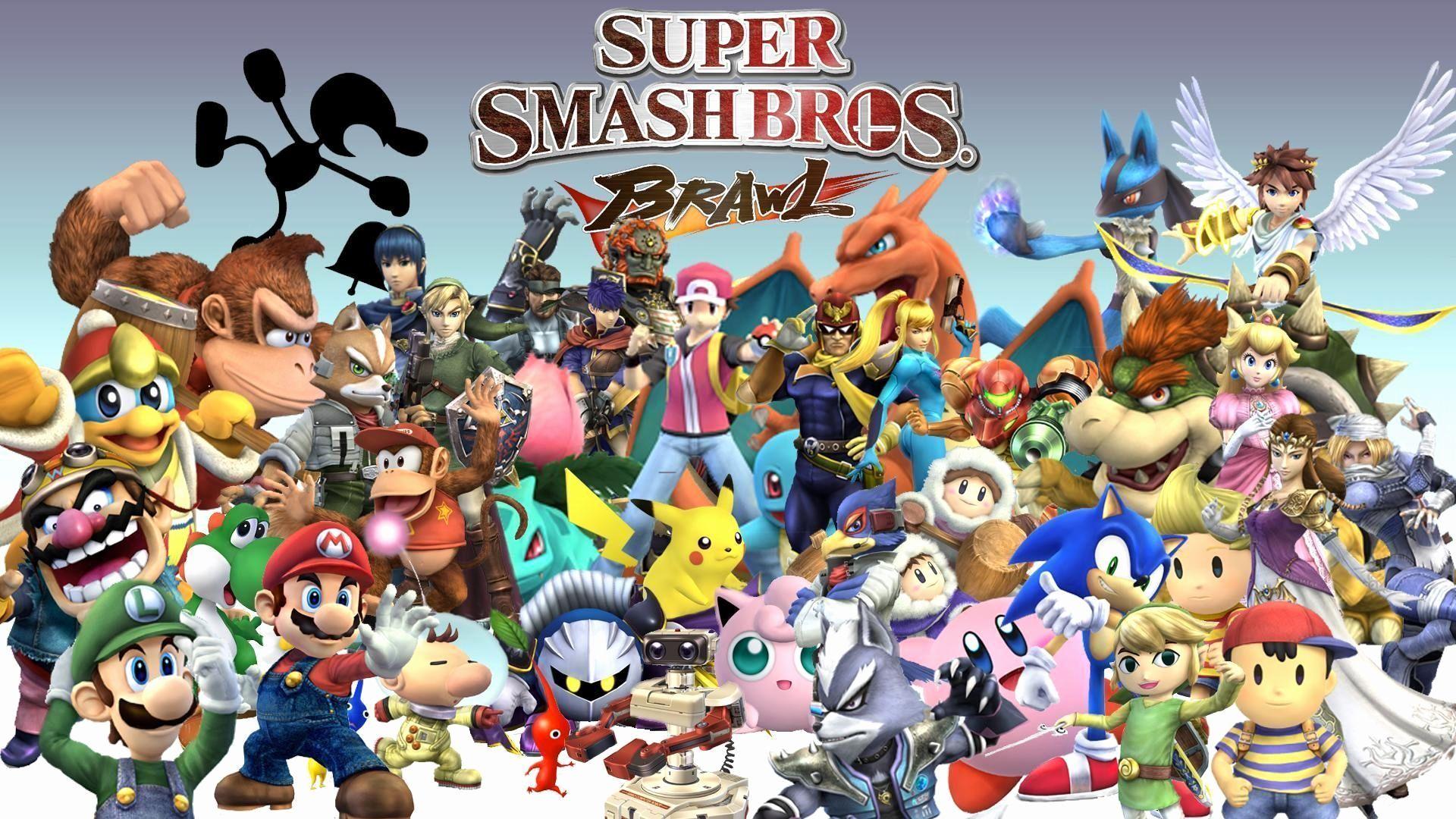1920x1080 Ssbm Wallpaper New Super Smash Bros Wallpaper Of