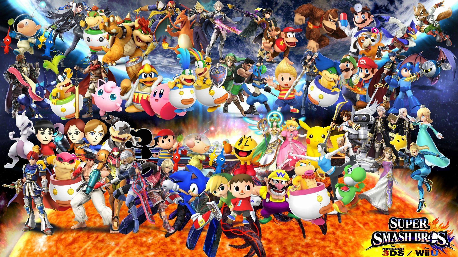 1920x1080 Super Super Smash Bros Wallpaper. Super