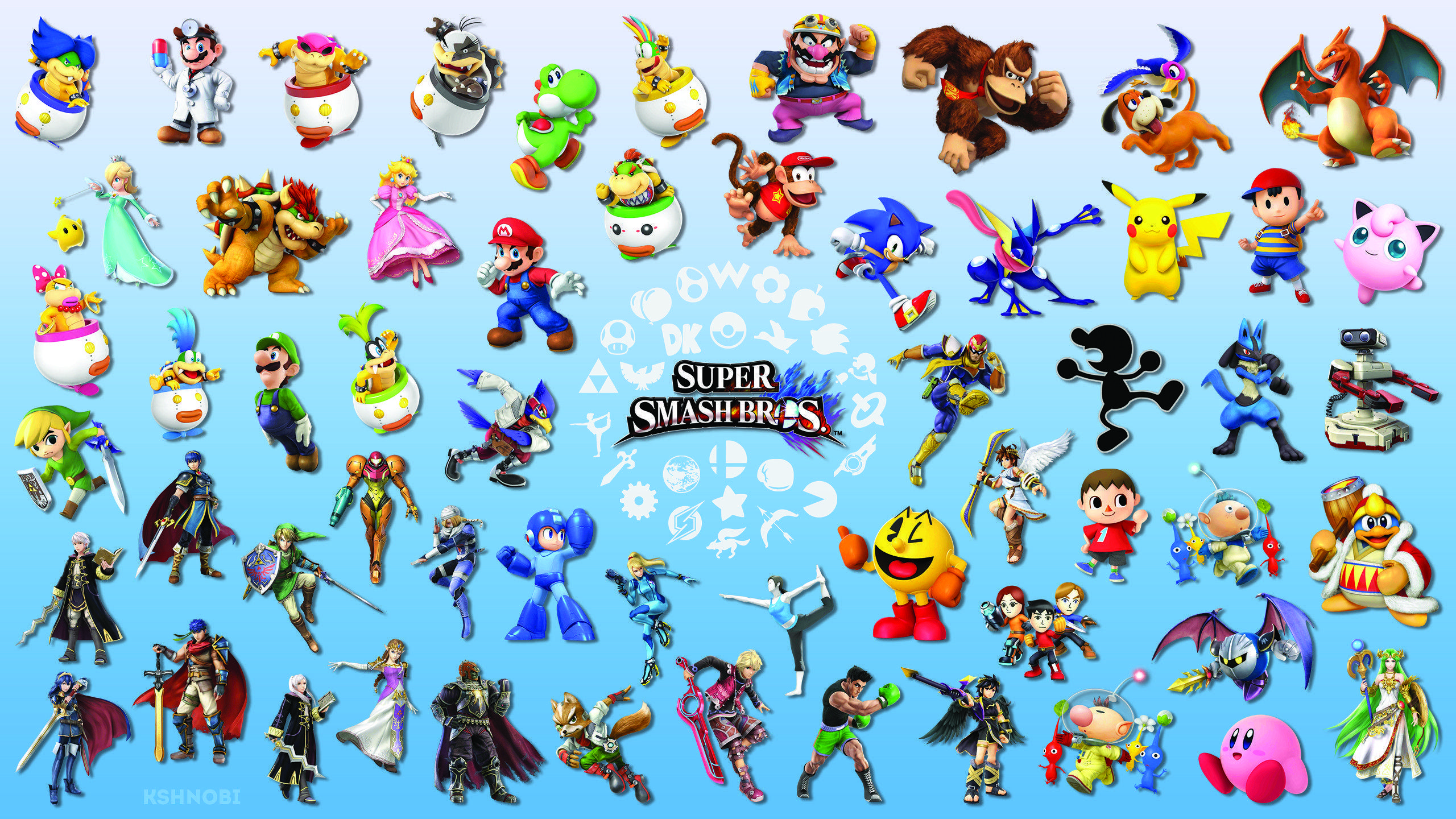 2560x1440 Super Smash Bros 4 Wallpaper