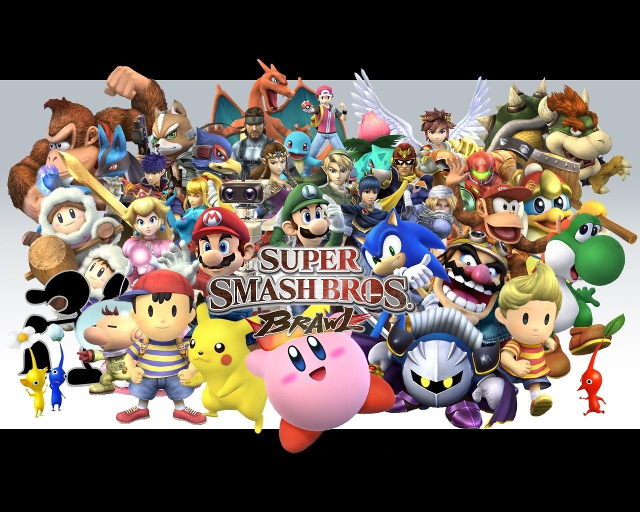 1280x1024 Super Smash Bros. Brawl Wallpaper (1280 x 1024 Pixels)