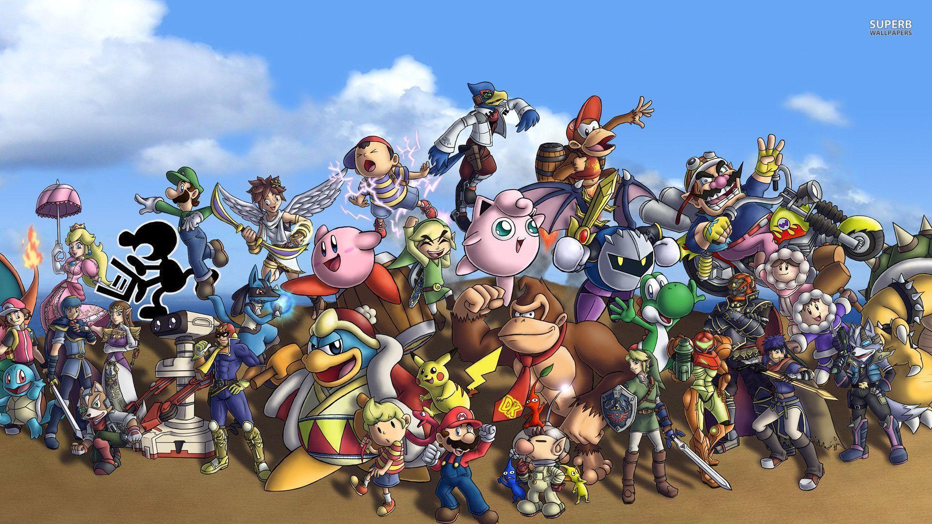 1920x1080 Free download Super Smash Bros Wallpaper [1920x1080]