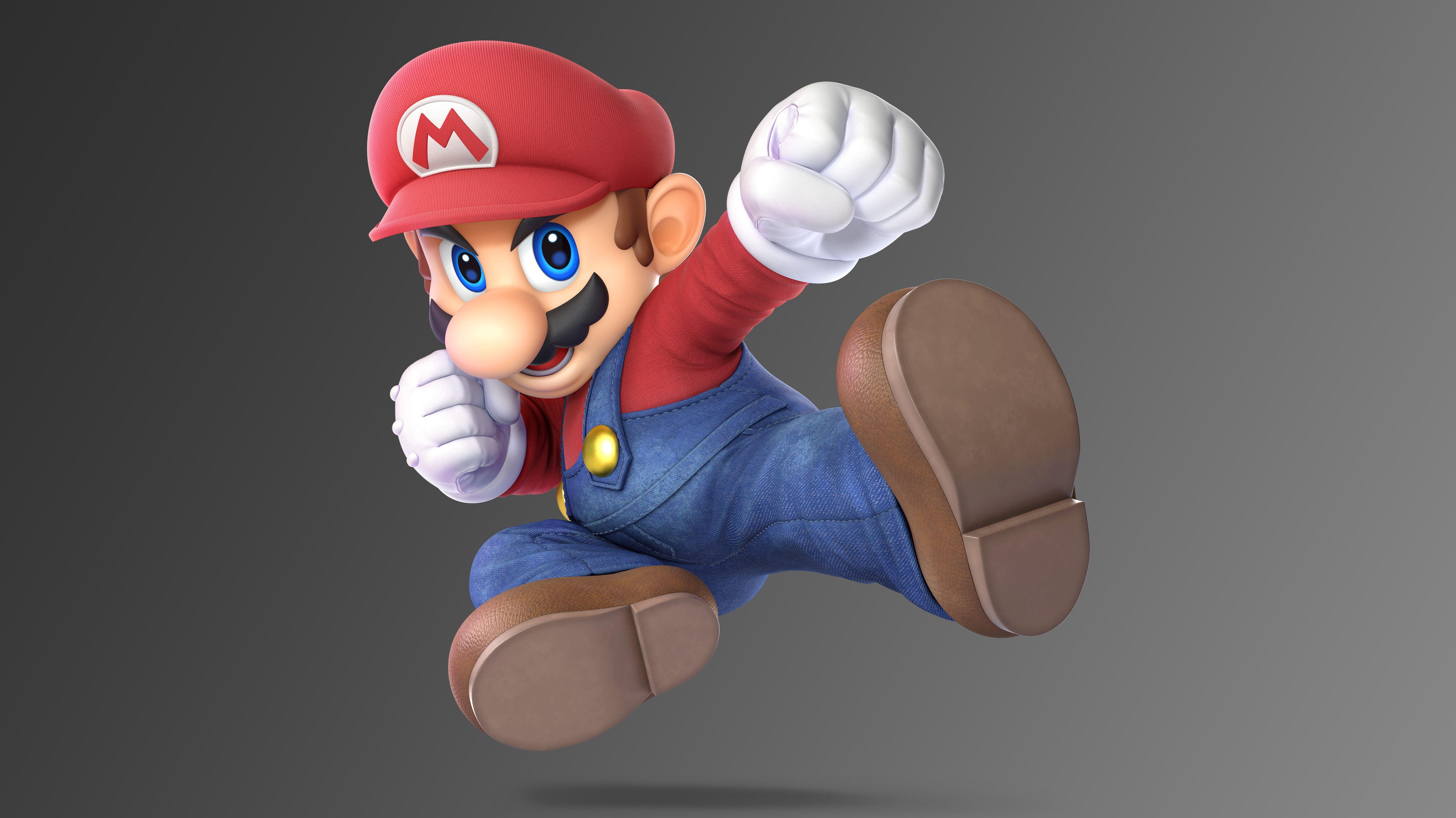 5120x2880 Mario Super Smash Bros Ultimate 5k, HD Games, 4k Wallpaper