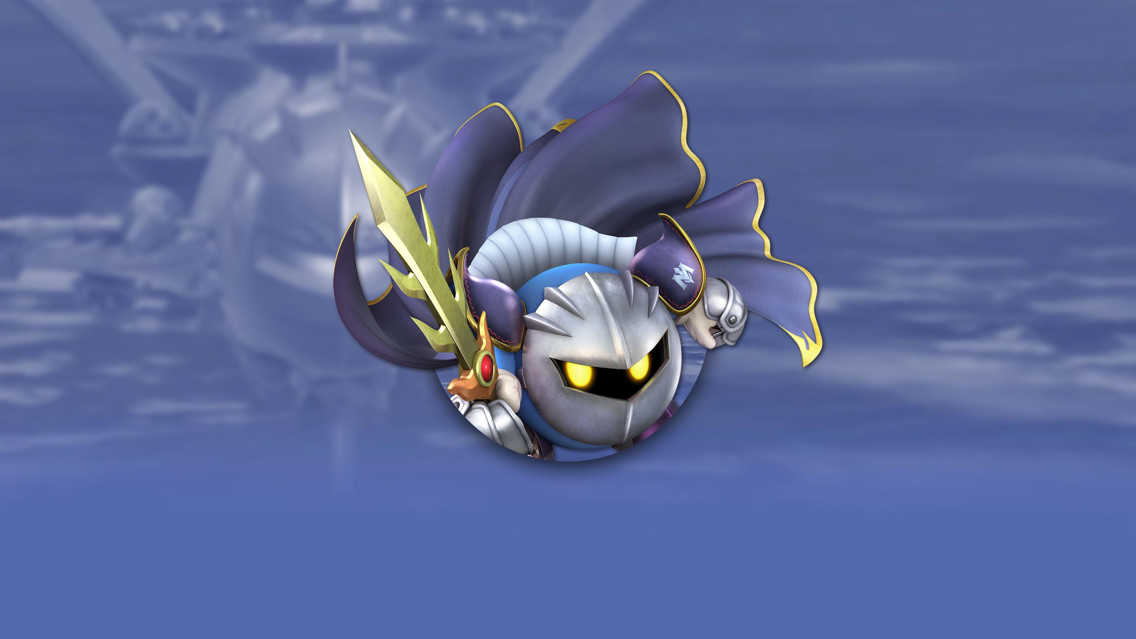 3840x2160 Super Smash Bros Ultimate Meta Knight UHD 4K Wallpaper