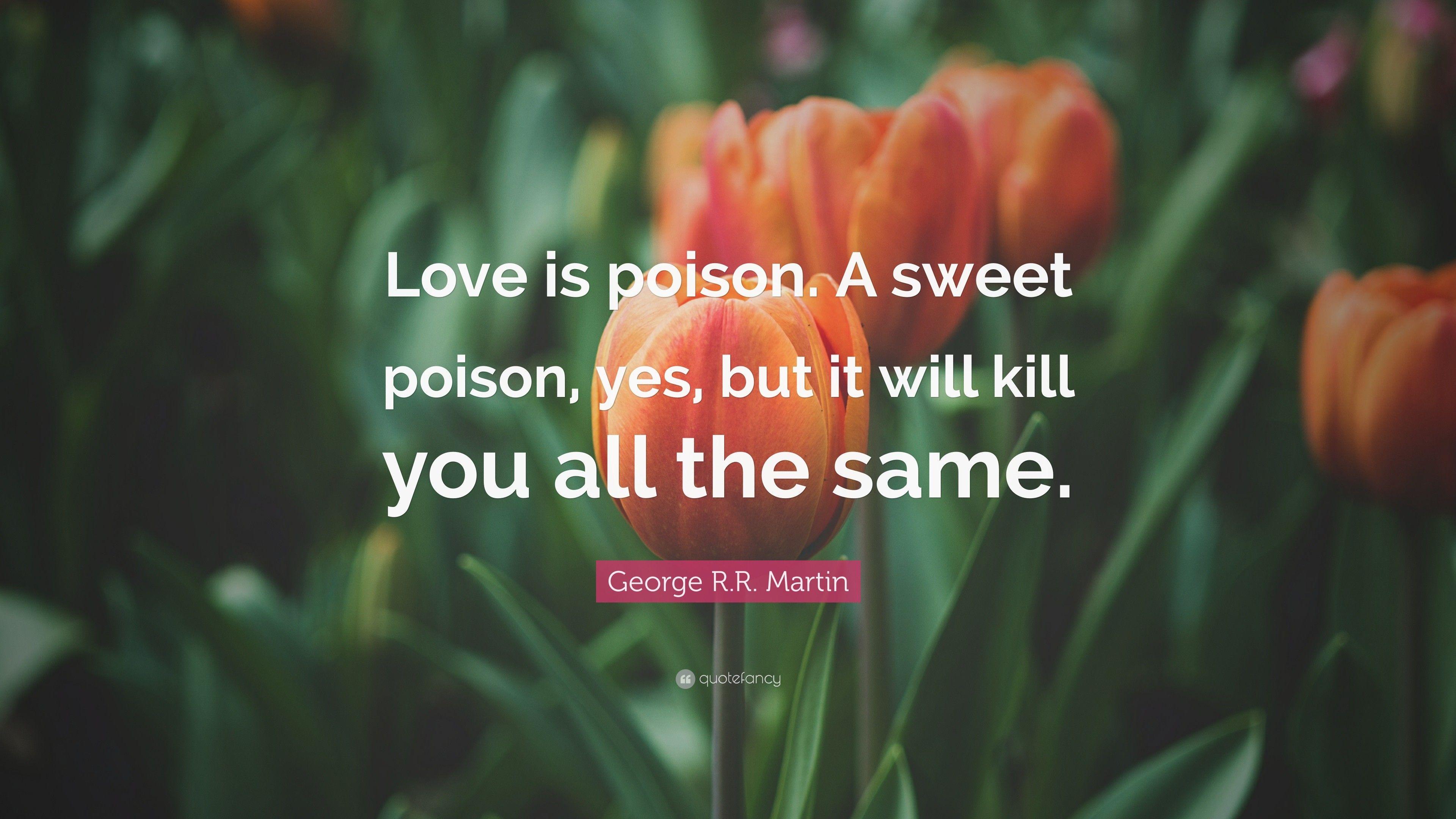 3840x2160 Love is A Sweet Poison Wallpaper