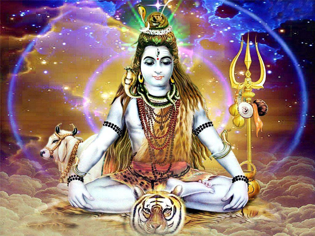1024x768 Chúa Shiva - hình nền của thần
