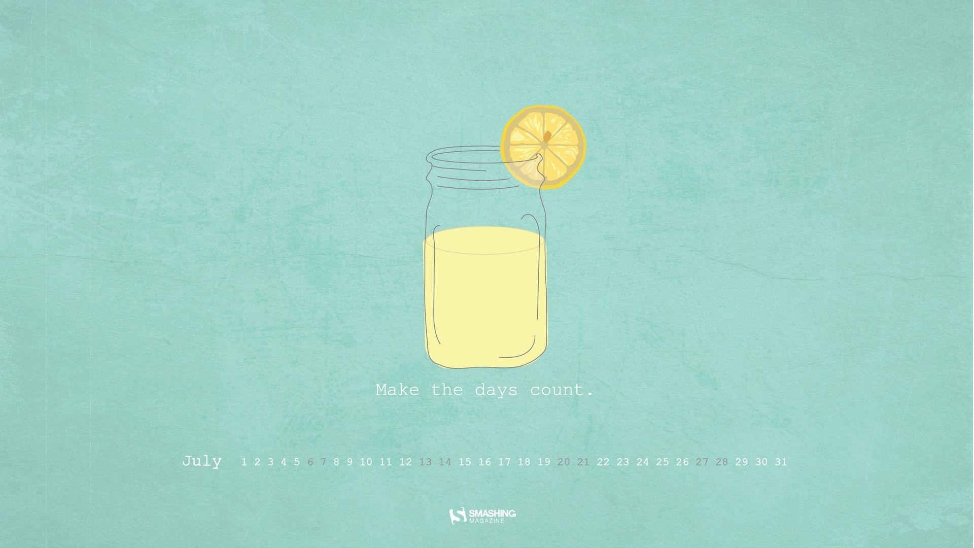 1920x1080 Desktop Wallpaper Calendars: July 2013