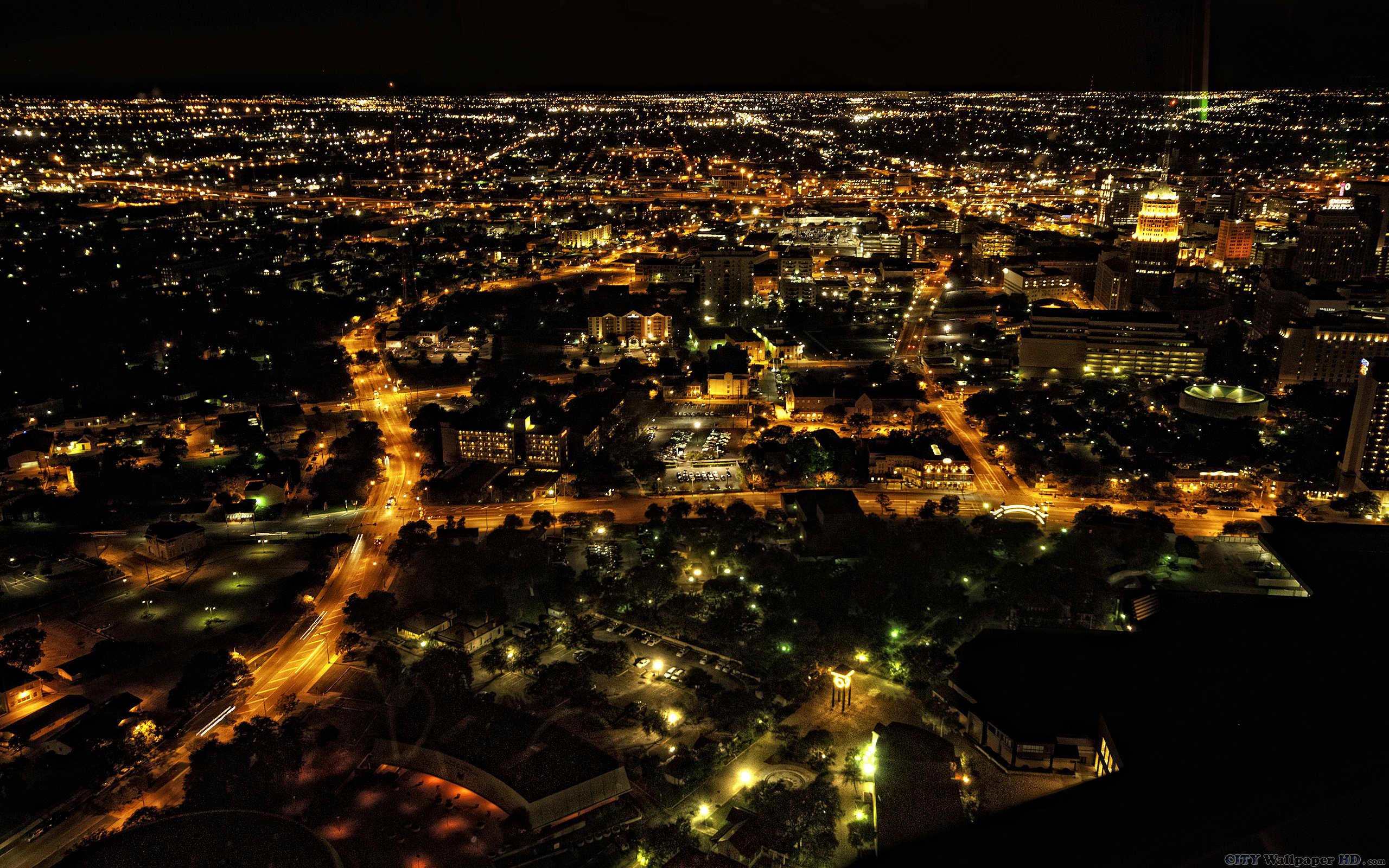 2560x1600 Amazing city of San Antonio. Wide photo of cities and countries