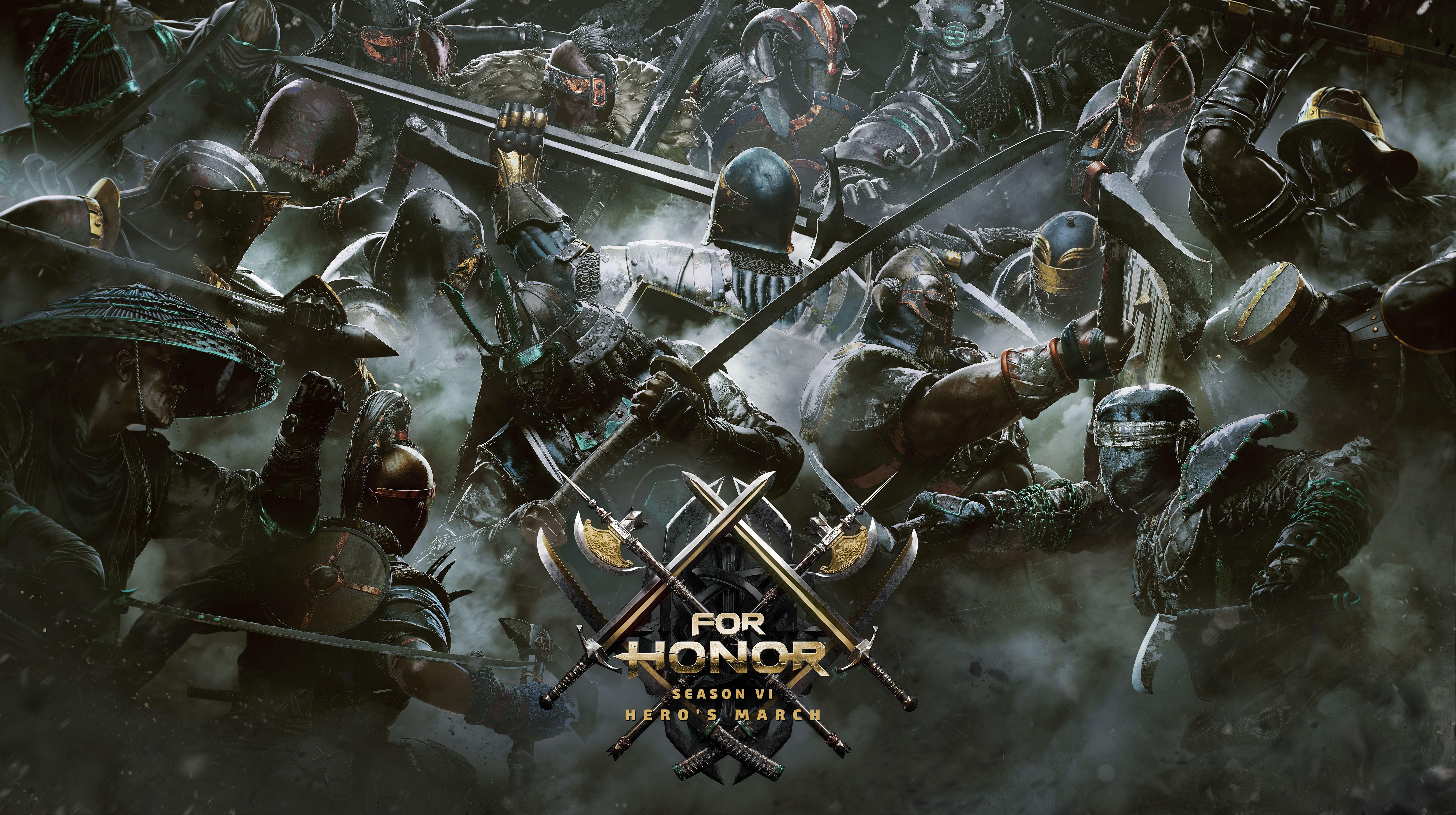 6000x3360 Wallpaper For Honor, Hero's March, Season 5K, Games