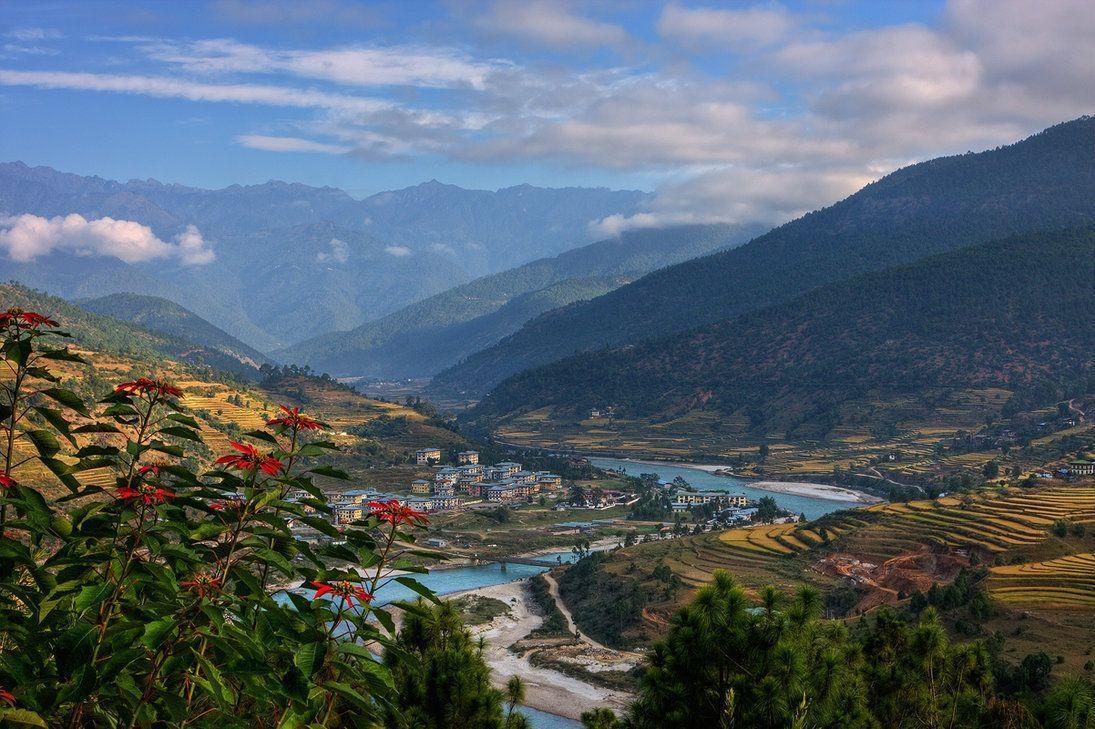 1095x729 Bhutan Wallpaper For Pc Views Of Bhutan