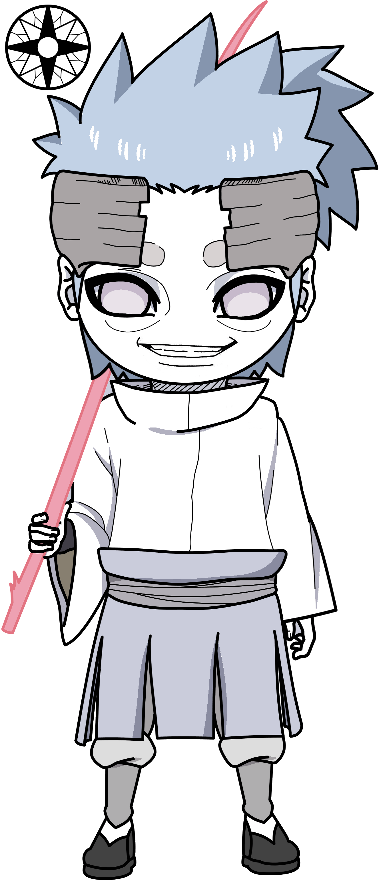 1327x3104 urashiki otsutsuki. Animasi, Sketsa