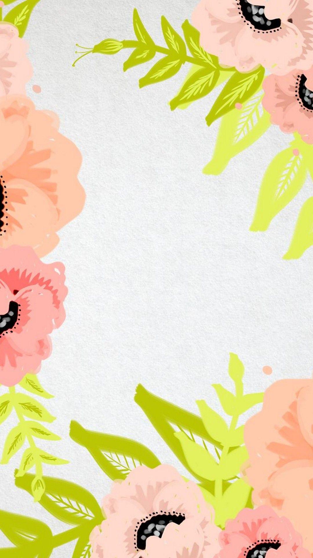 1080x1920 Cute Girly Flower Wallpaper For Mobile