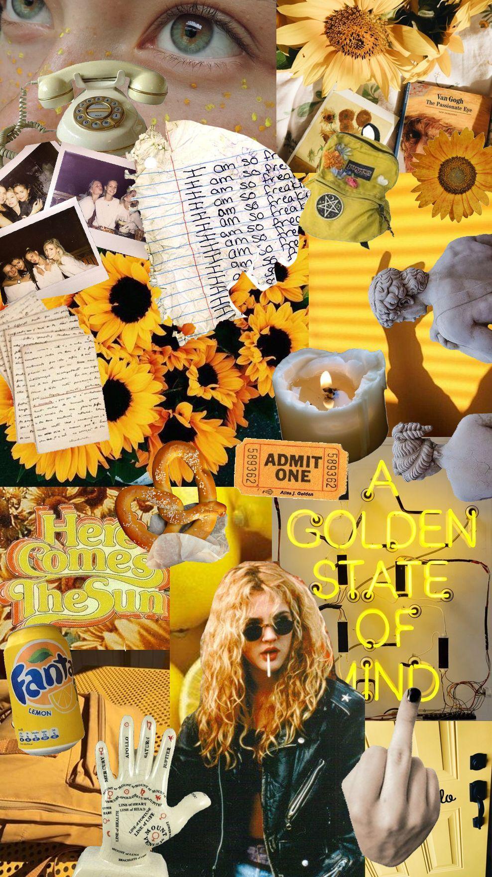 Yellow Collage Wallpapers - Top Free Yellow Collage ...
