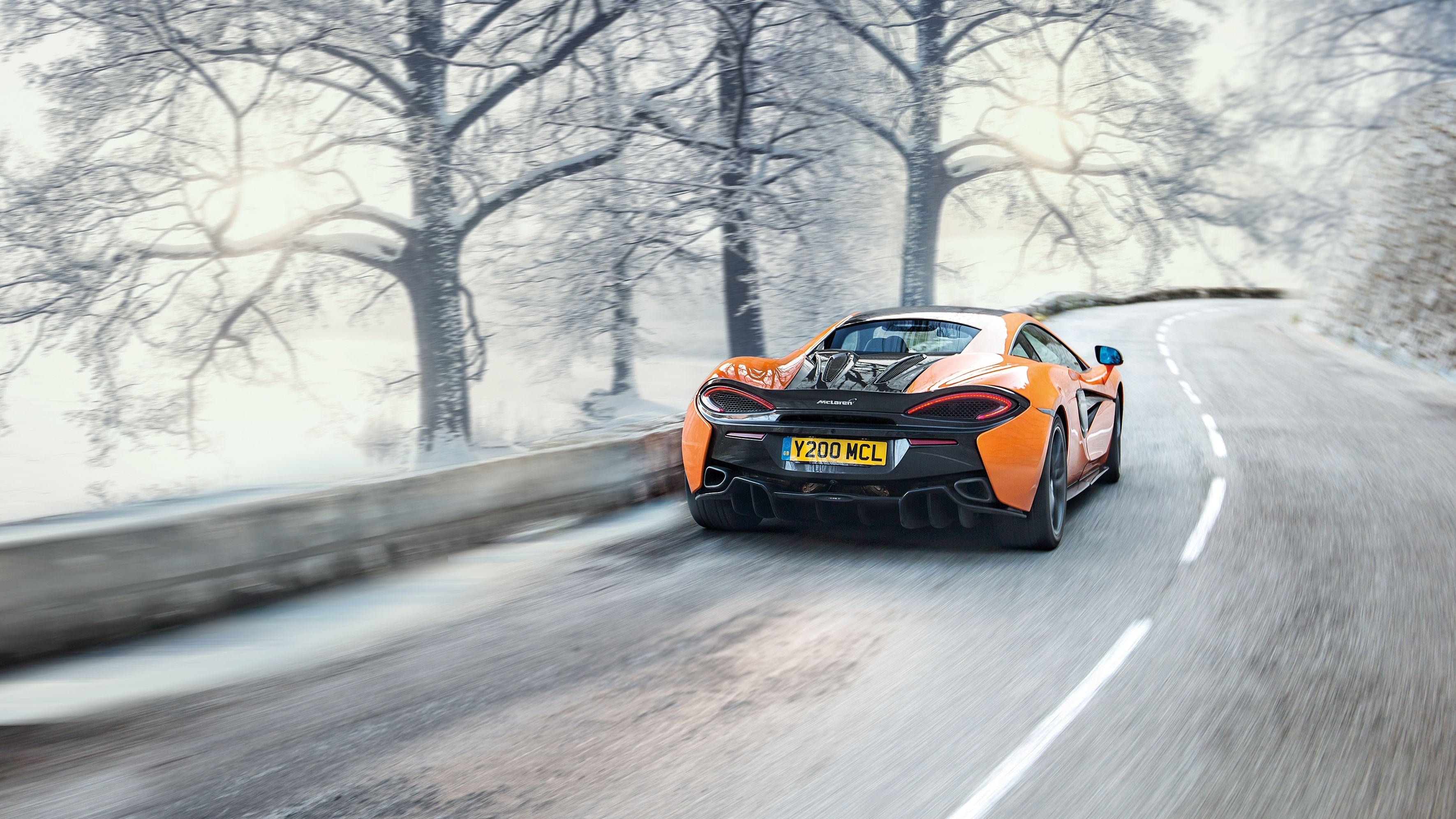 3542x1992 McLaren 570S Pirelli MC Sottozero 3 Winter Tires 2 Wallpaper. HD