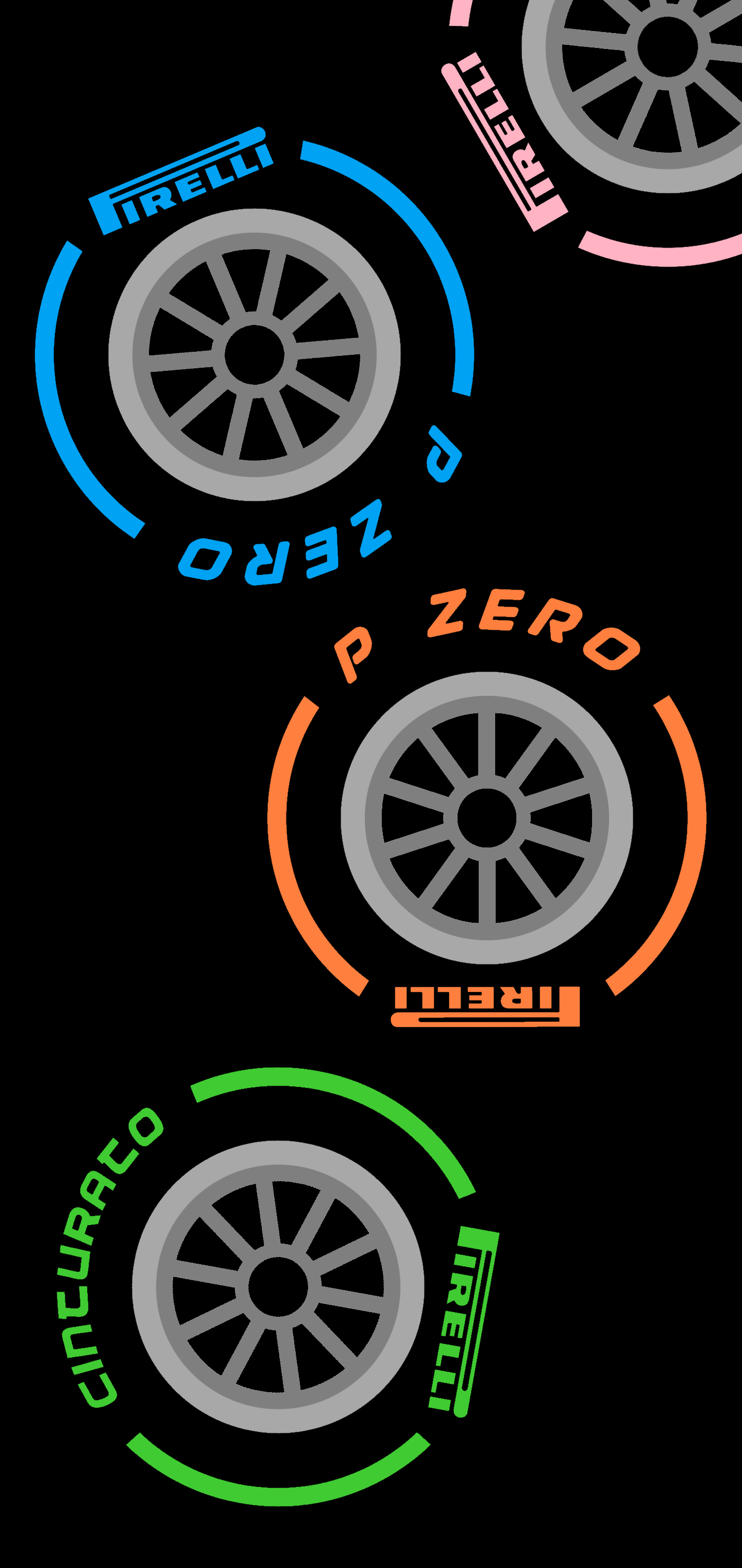 1440x3040 Tires Wallpaper