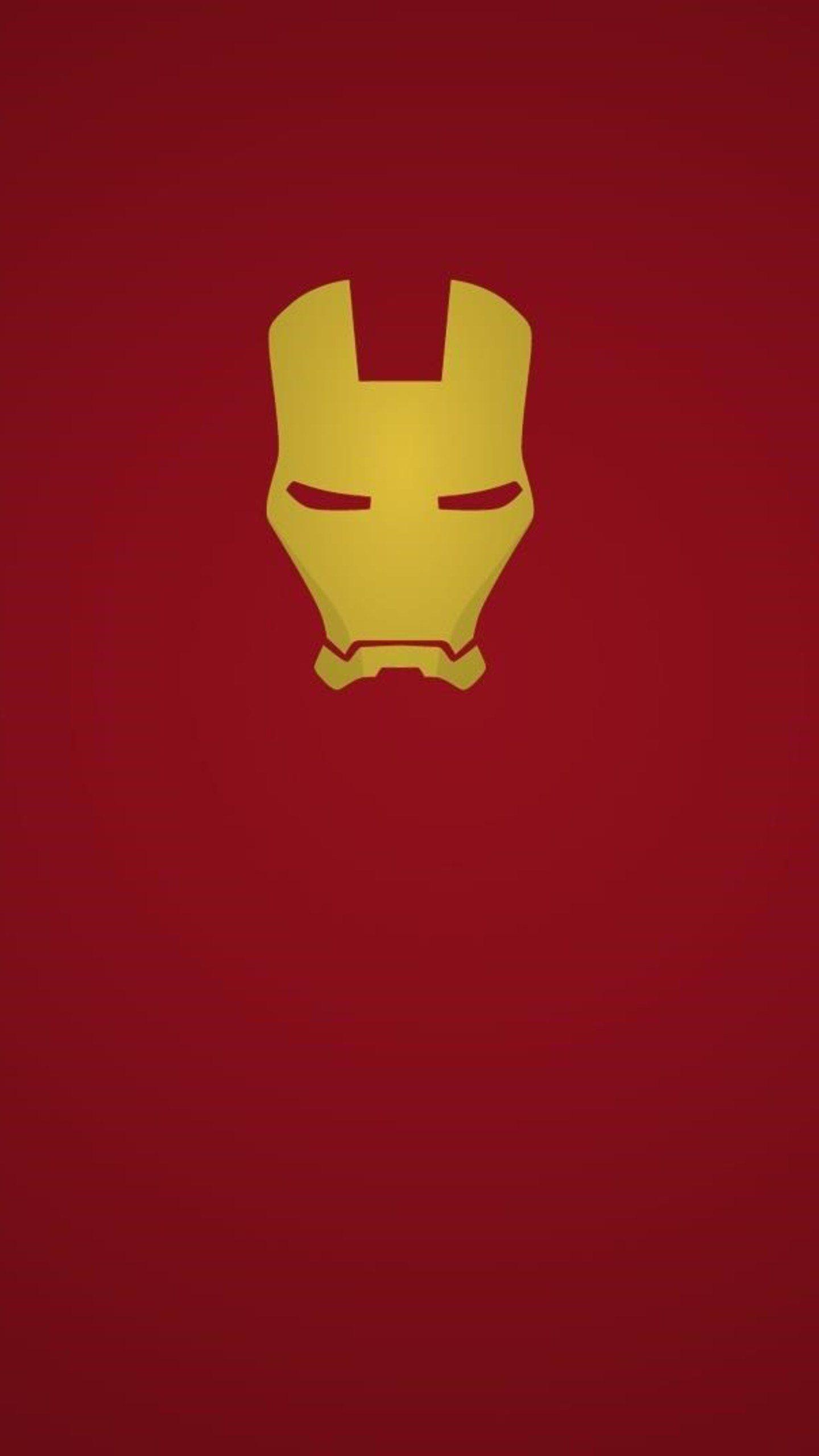 1440x2560 Iron Man Simple HD Artist Wallpaper Photo and Picture