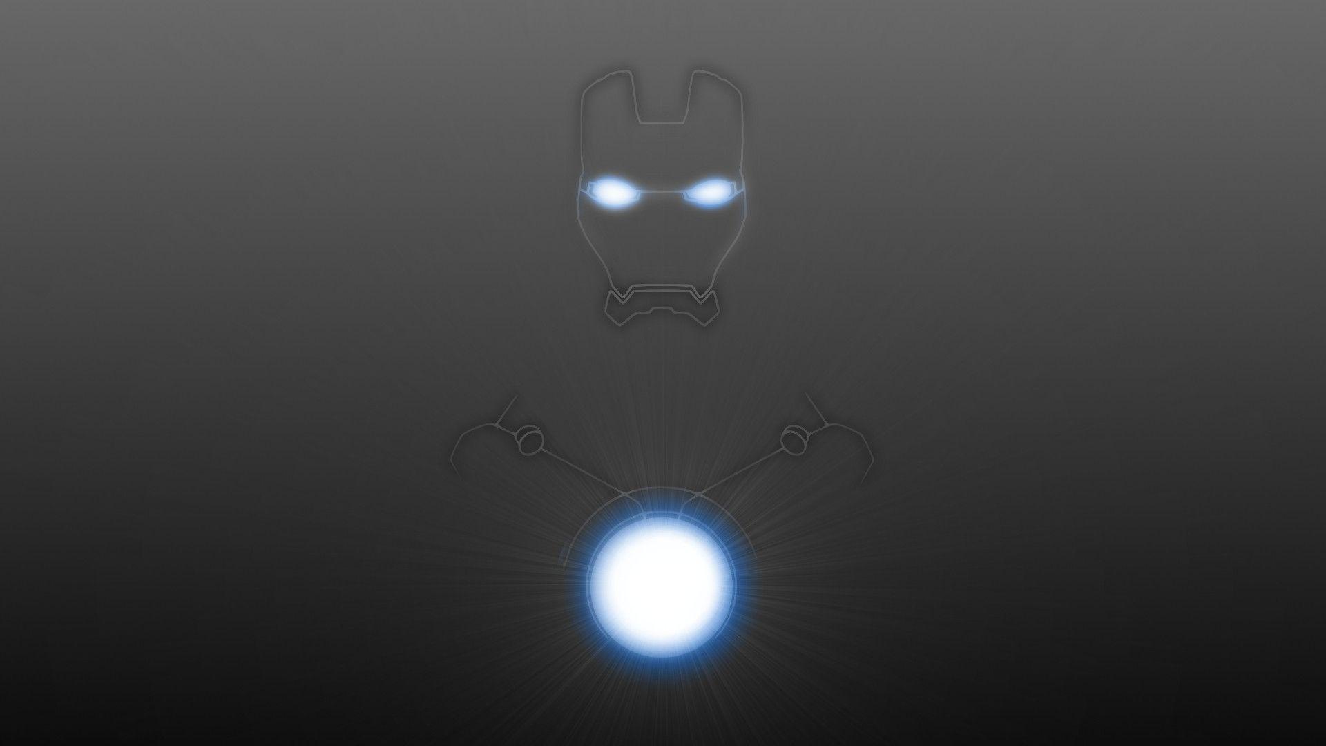1920x1080 Iron Man. I made this because I like simple wallpaper. Use it if