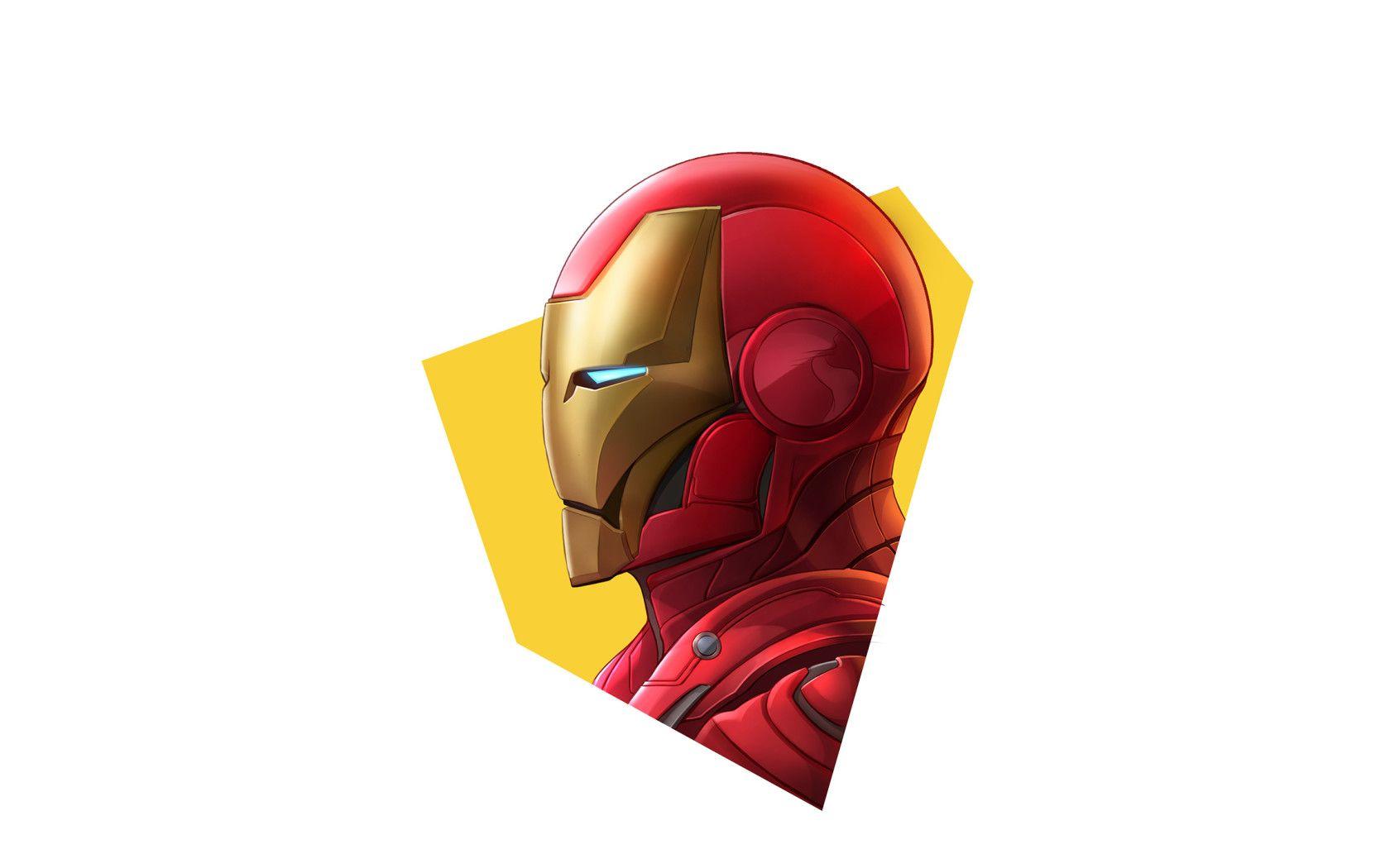 1680x1050 Iron Man Simple Minimalism 1680x1050 Resolution HD 4k