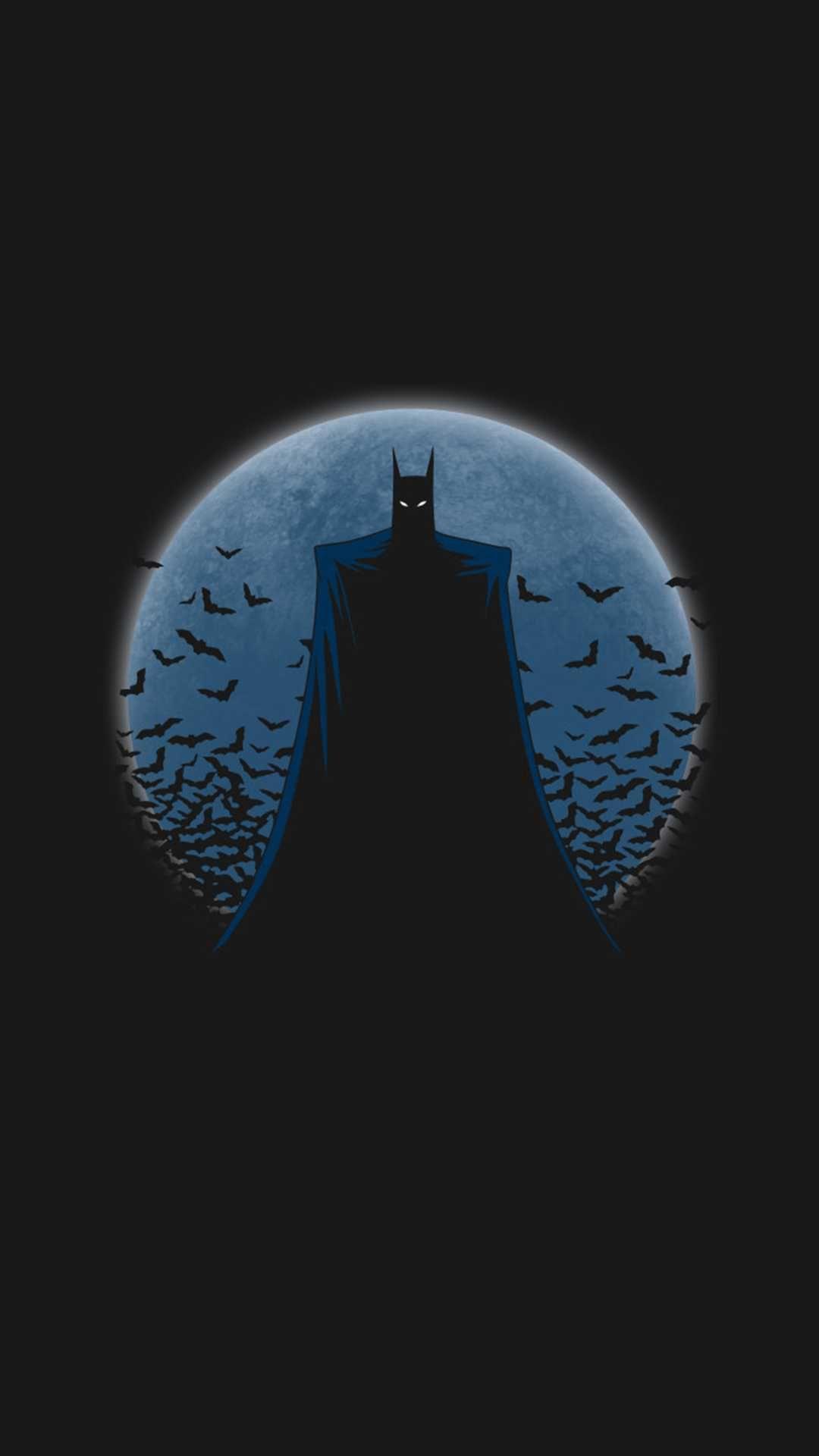 1080x1920 The Batman Minimal Dark Wallpaper Wallpaper : Android