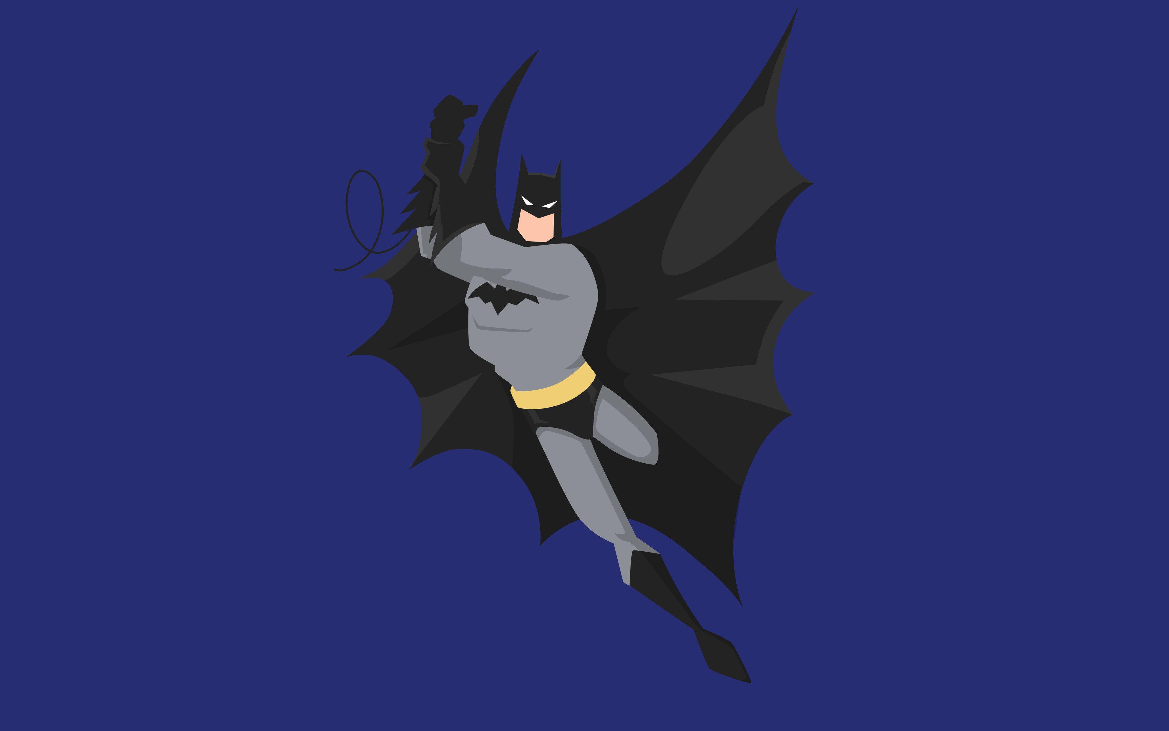 3840x2400 Batman Minimal Artwork 4K Wallpaper