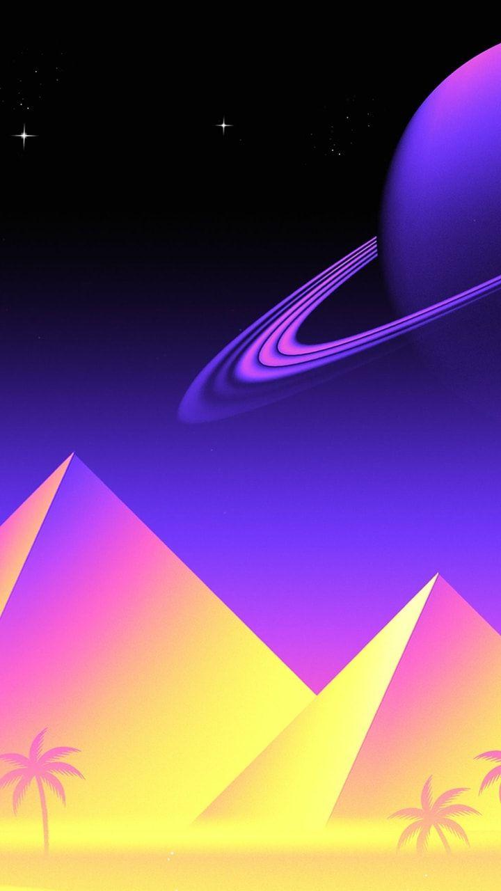 720x1280 Vaporwave wallpaper discovered