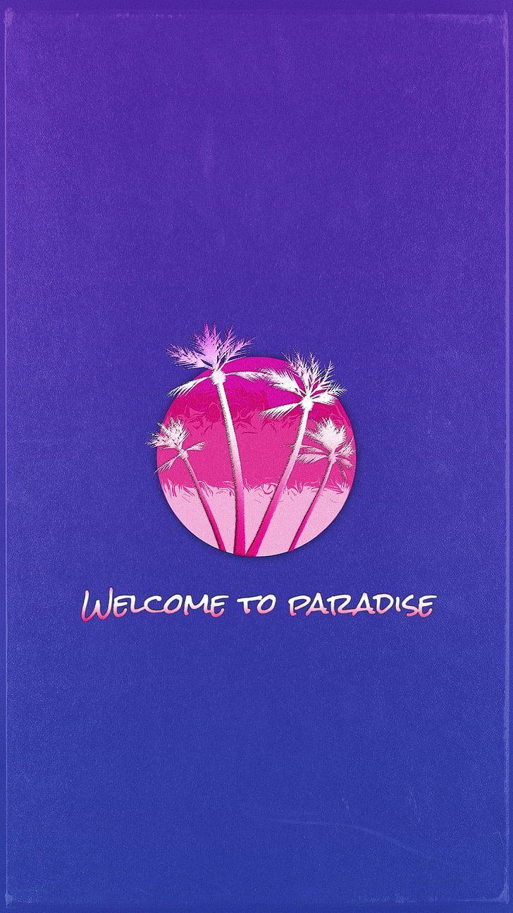 728x1294 HD wallpaper: OutRun, sunset, vaporwave, Retrowave, copy space, no