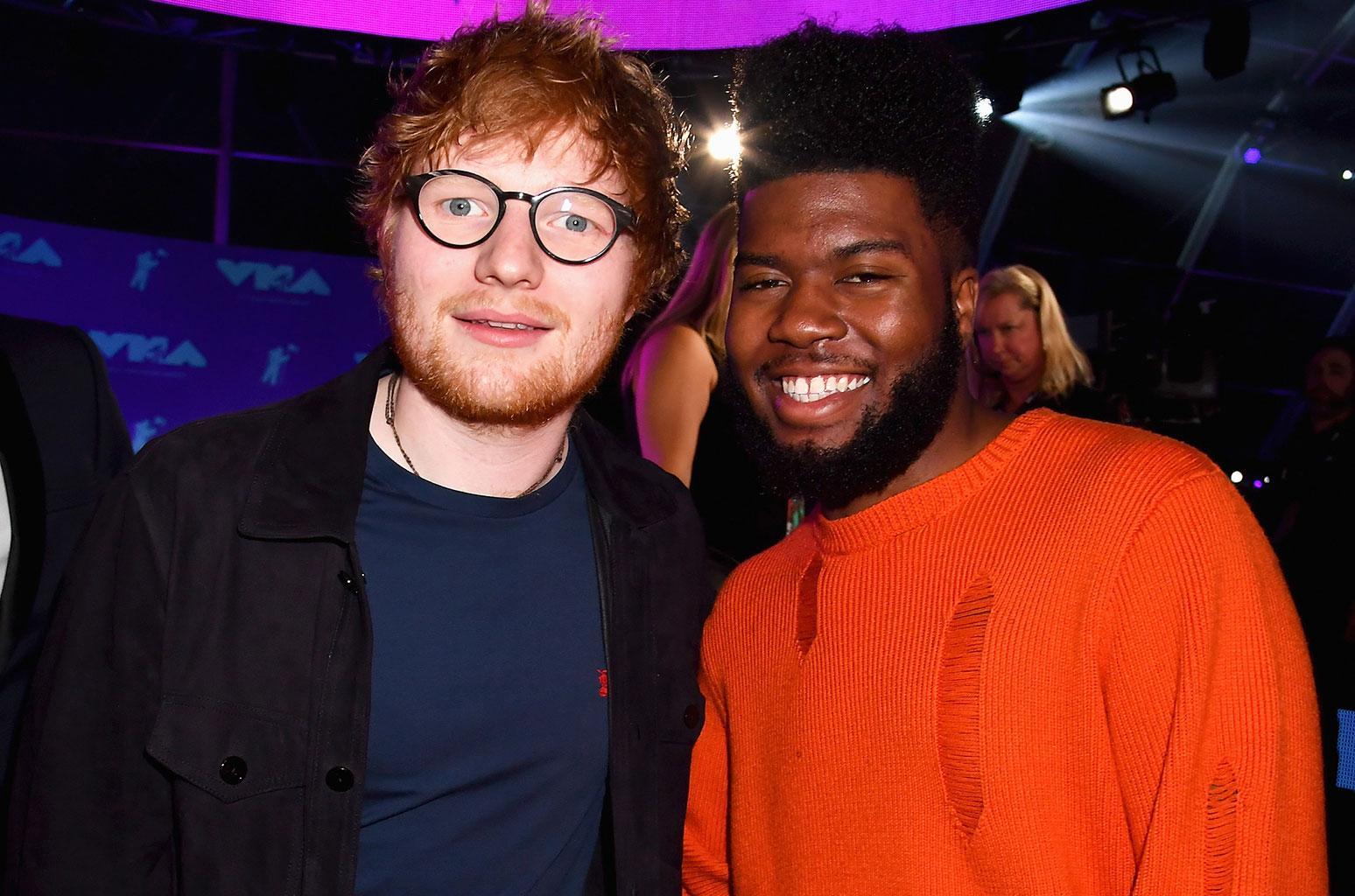 1548x1024 Ed Sheeran And Khalid Beautiful People Wallpaper