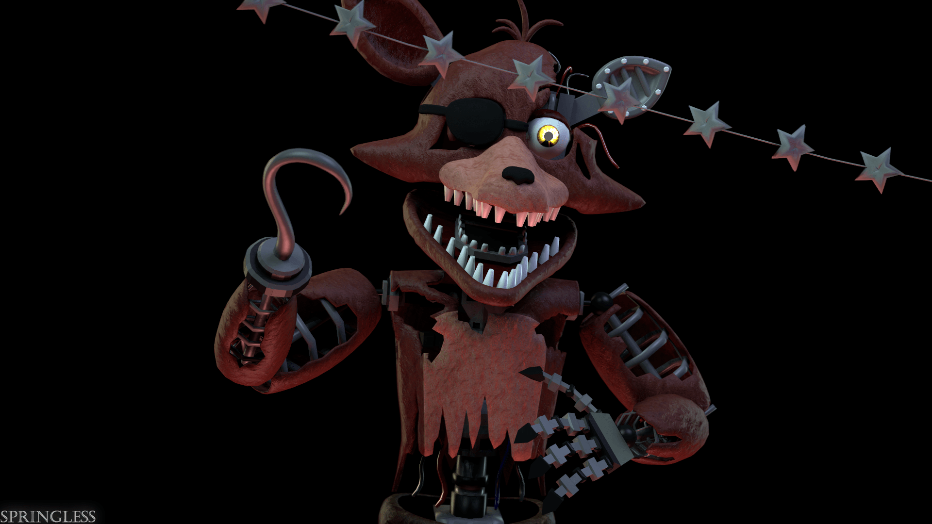 Fnaf Foxy Wallpapers Top Free Fnaf Foxy Backgrounds