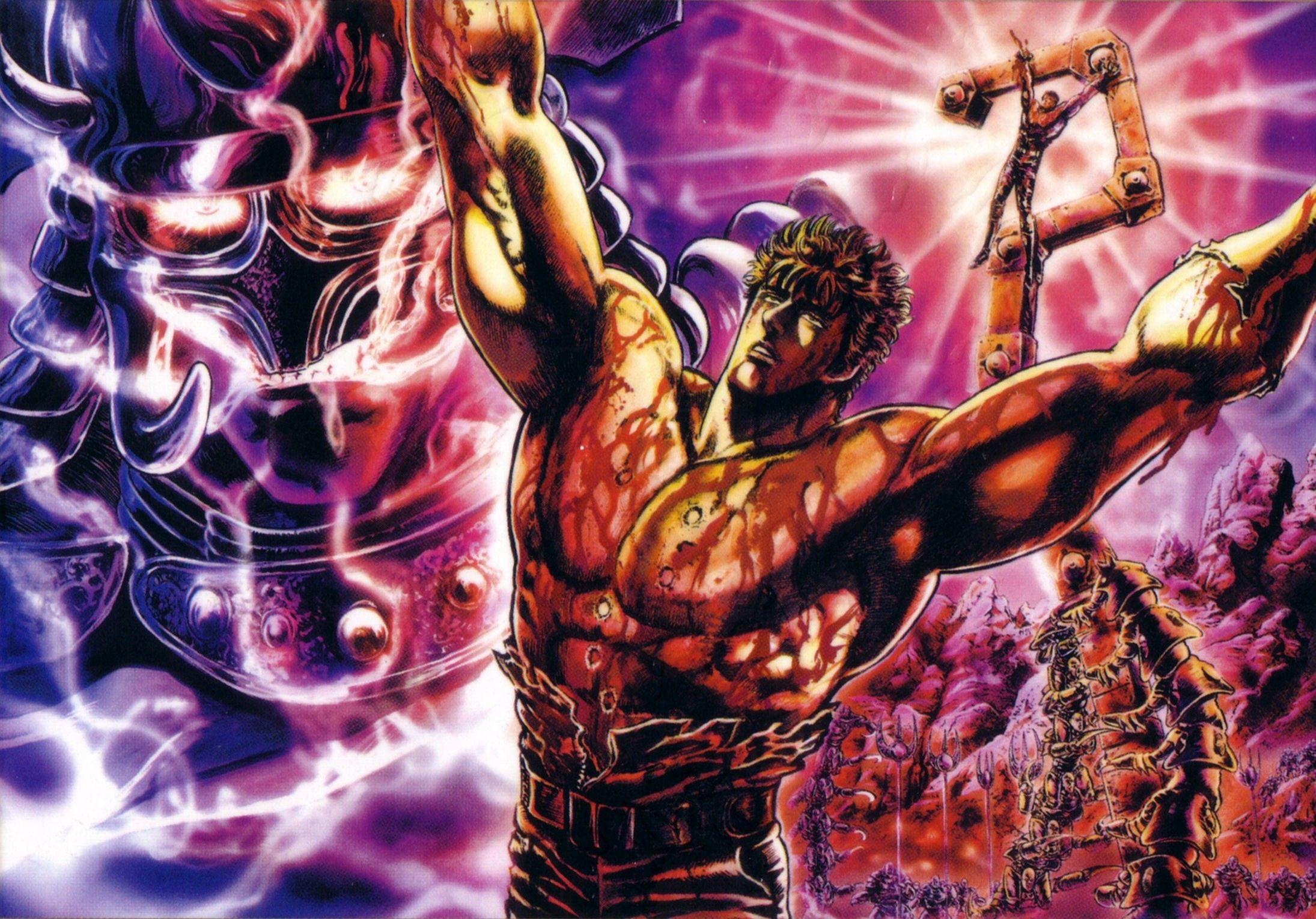 2190x1529 Fist of the North Star Wallpaper