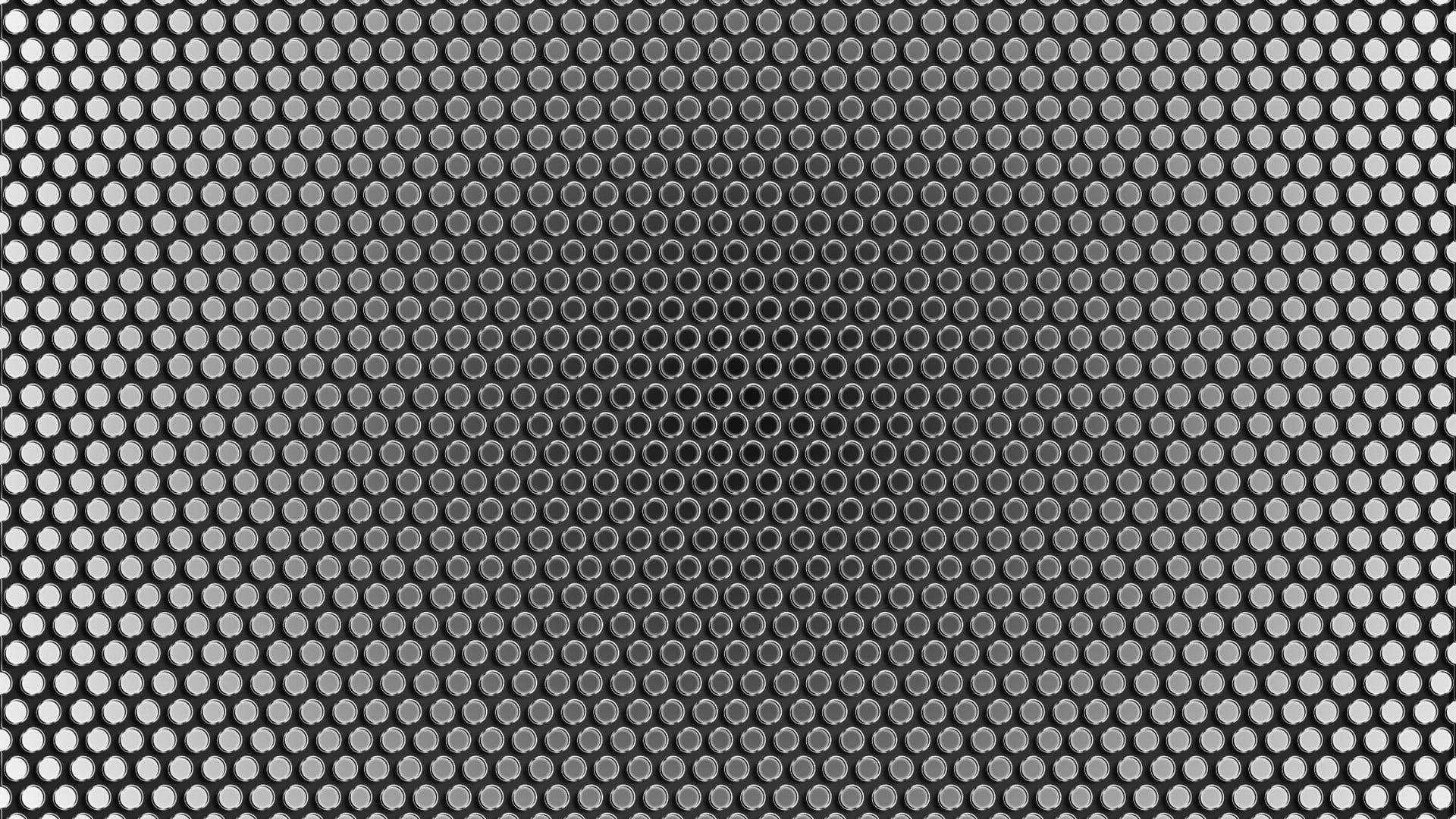 1920x1080 Circles, Dots, Metal, Background HD wallpaper